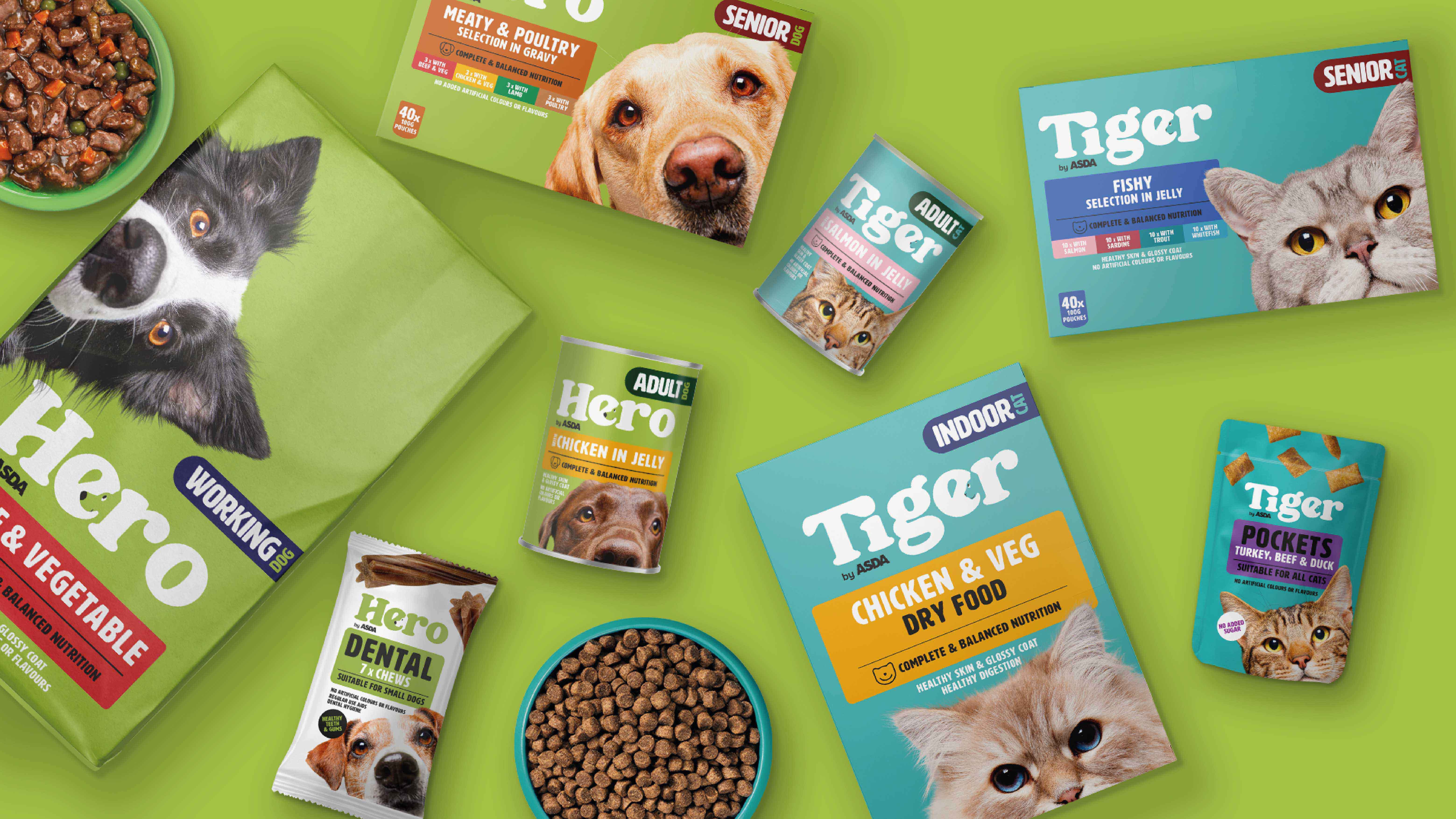 Stormbrands Redesigns Asda s Own Label Pet Food Celebrating The 