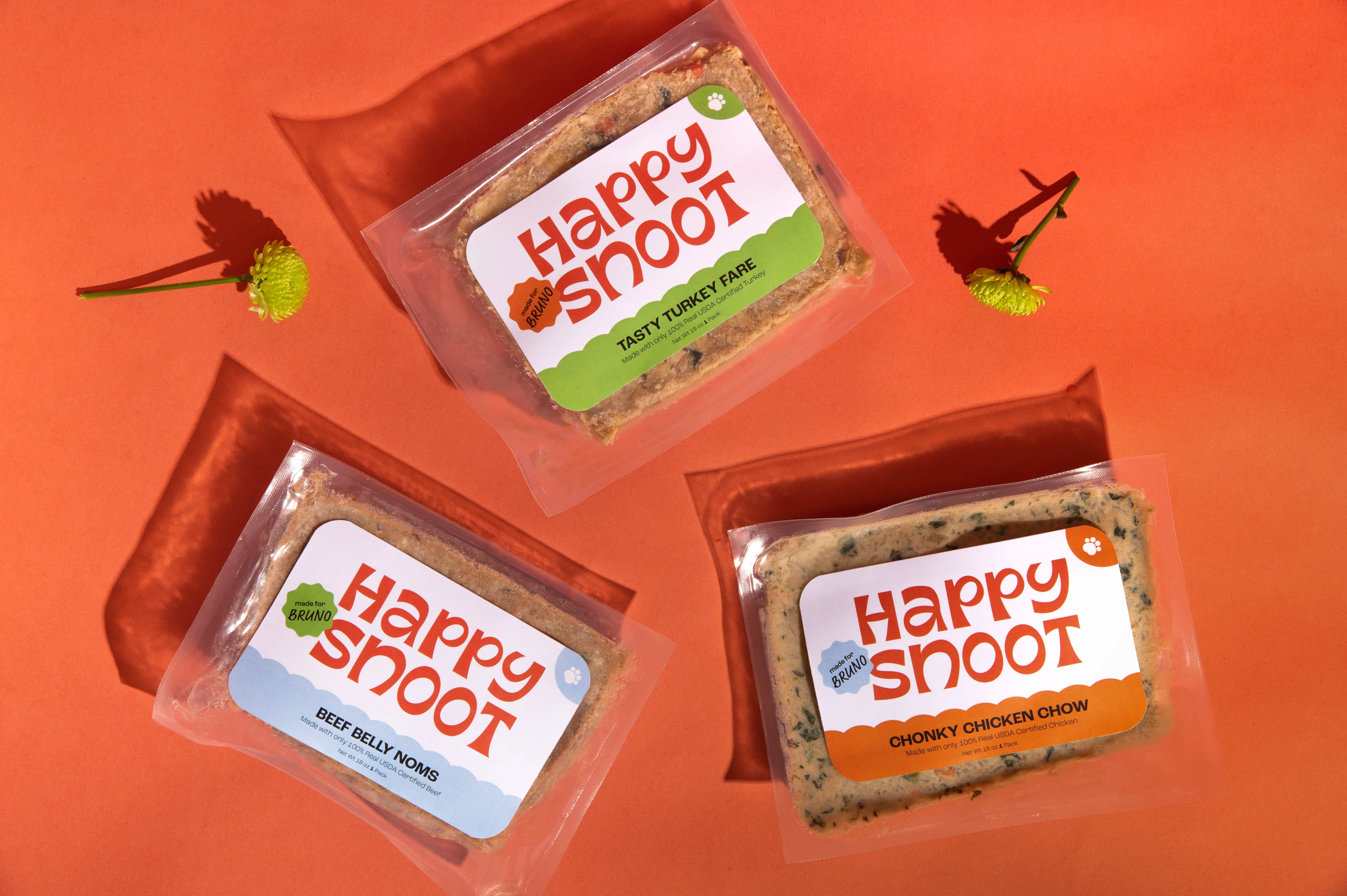 Happy Snoot Dog Food Student Packaging Design Concept