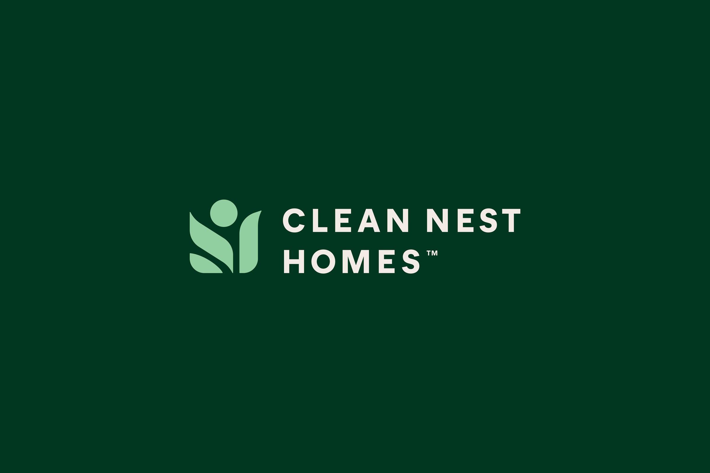 Clean Nest Homes: Redefining Clean with a Fresh Brand Identity for Eco-Friendly Living
