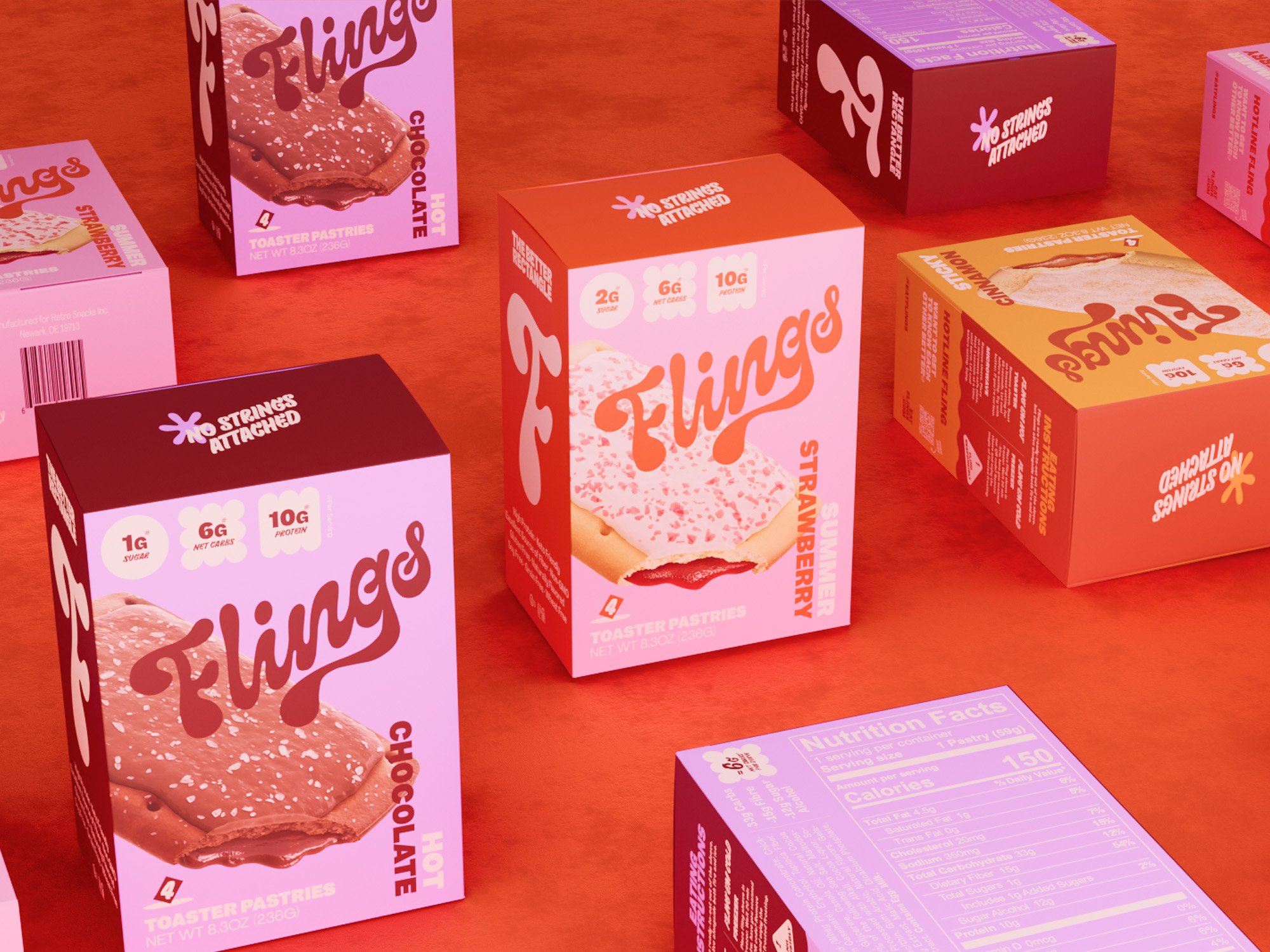 Designing Nostalgia: Blurr Bureau’s Brand and Packaging for Flings Snack