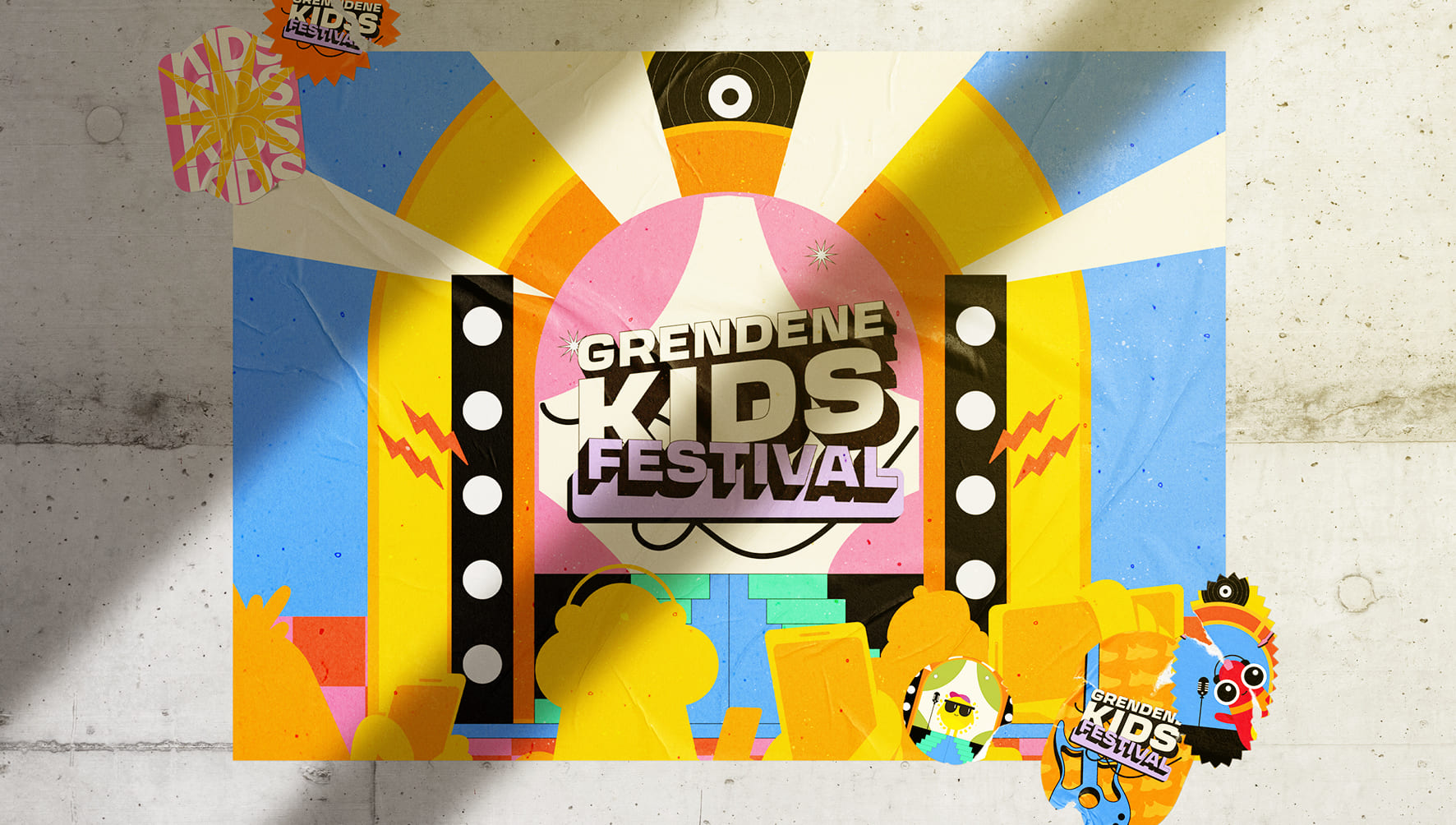 Grendene Kids Festival, a Vibrant Celebration of Brands and Business by Bigode Design