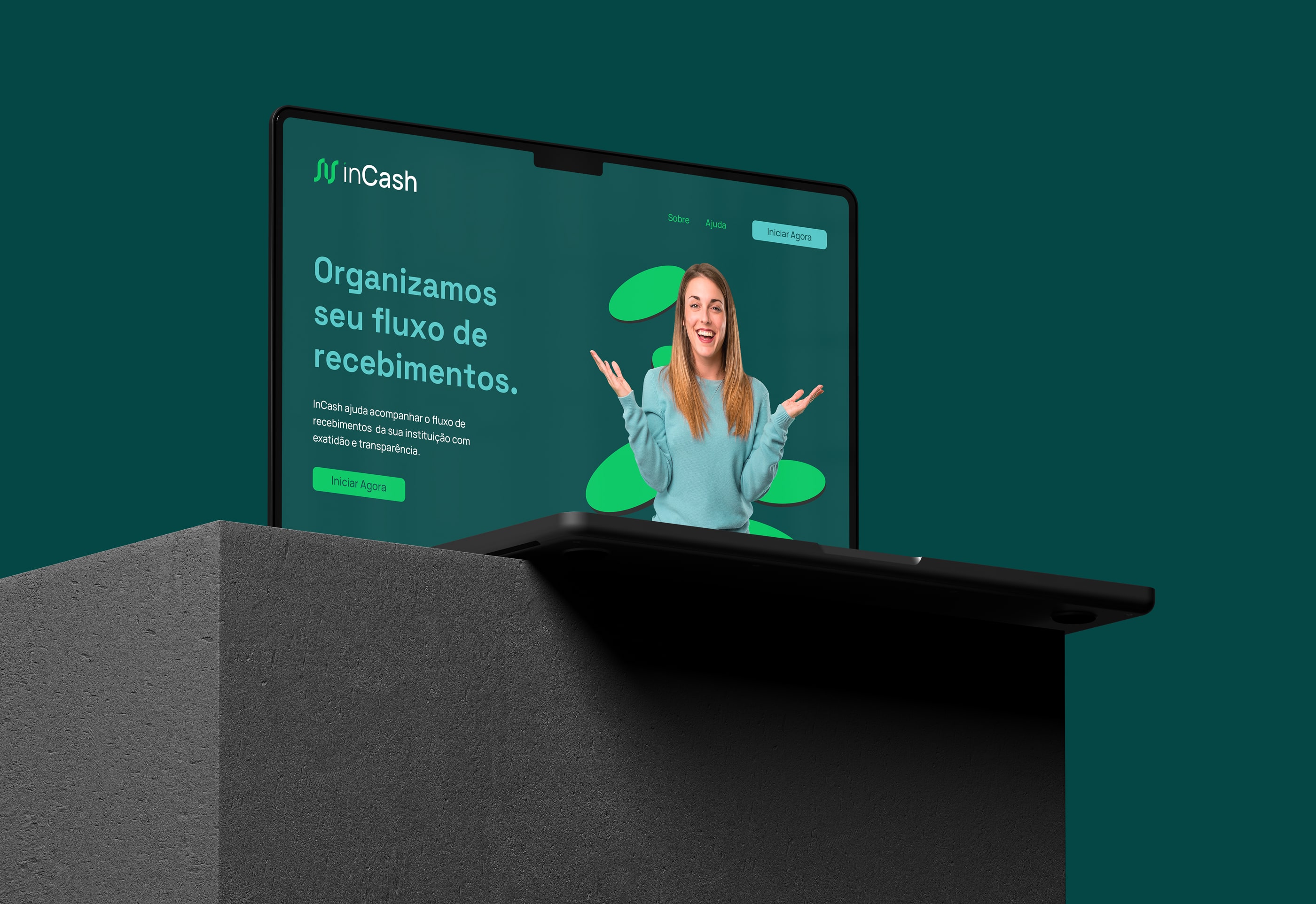 Visual Identity Concept for inCash by Samuel Brands
