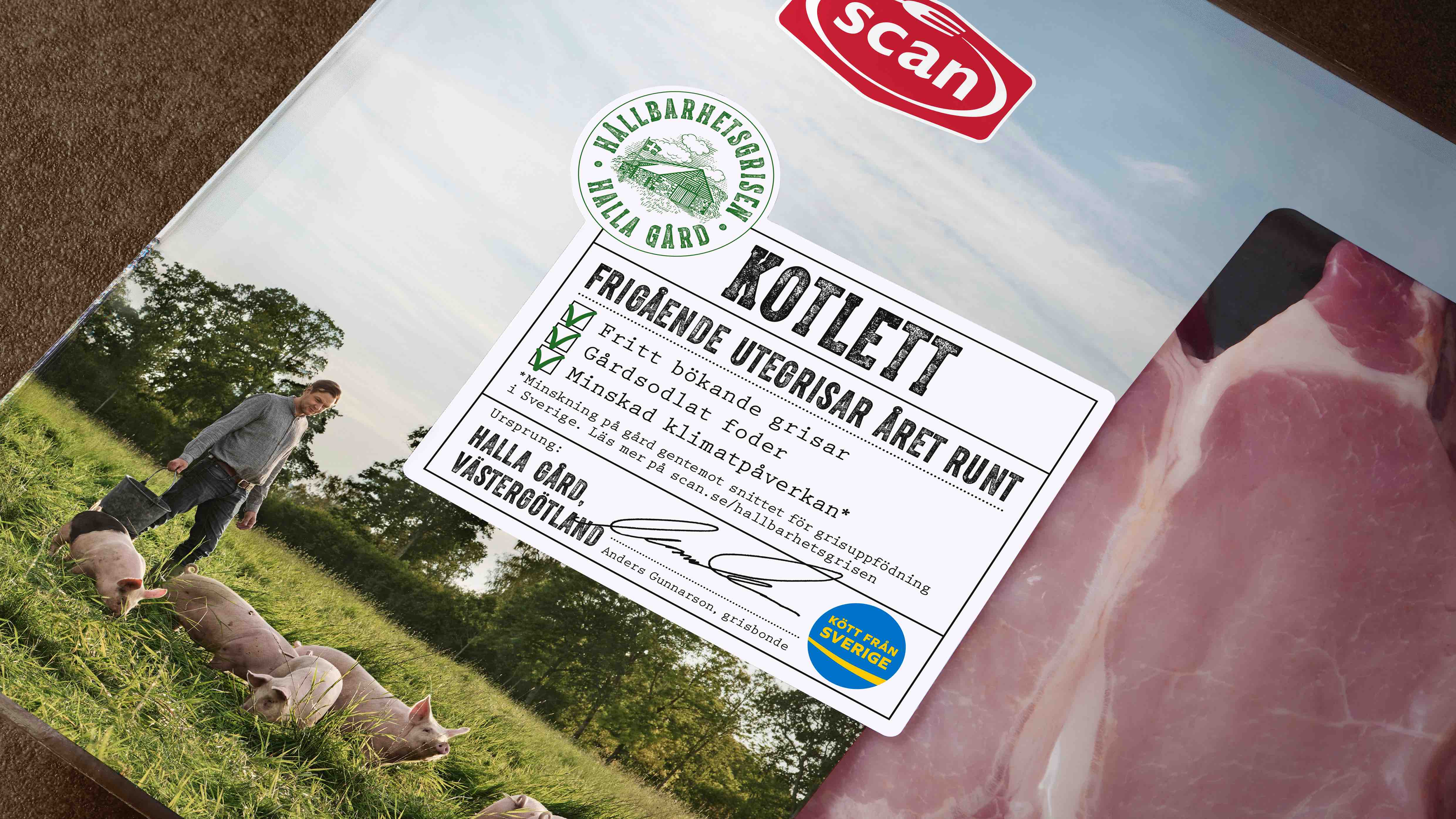 Scan Hållbarhetsgrisen Sustainable Meat Packaging Redefined