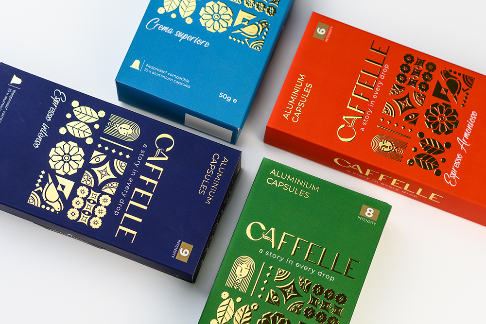 Atyan Design Create Branding and Packaging Design for Caffelle