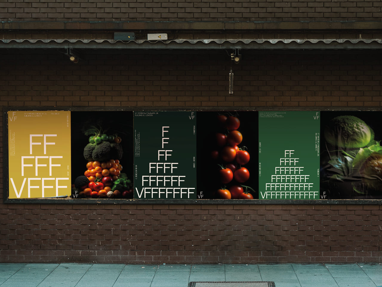 Student Brand Identity Concept for a Farmers Vegetable Fair by Yanina Kuznetsova