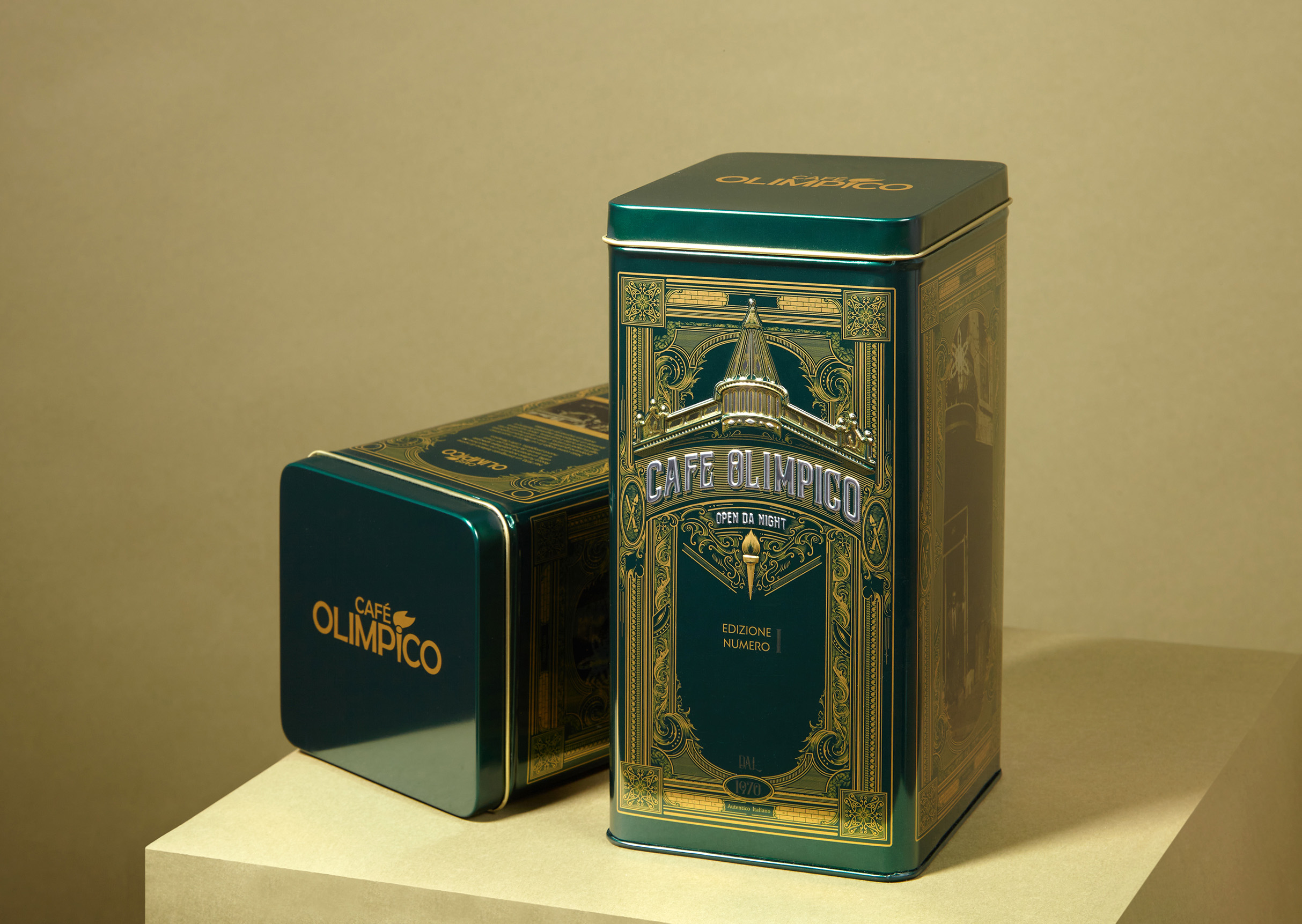 Café Olimpico Heritage Tin: A Limited Edition Tribute Crafted by stnmtl