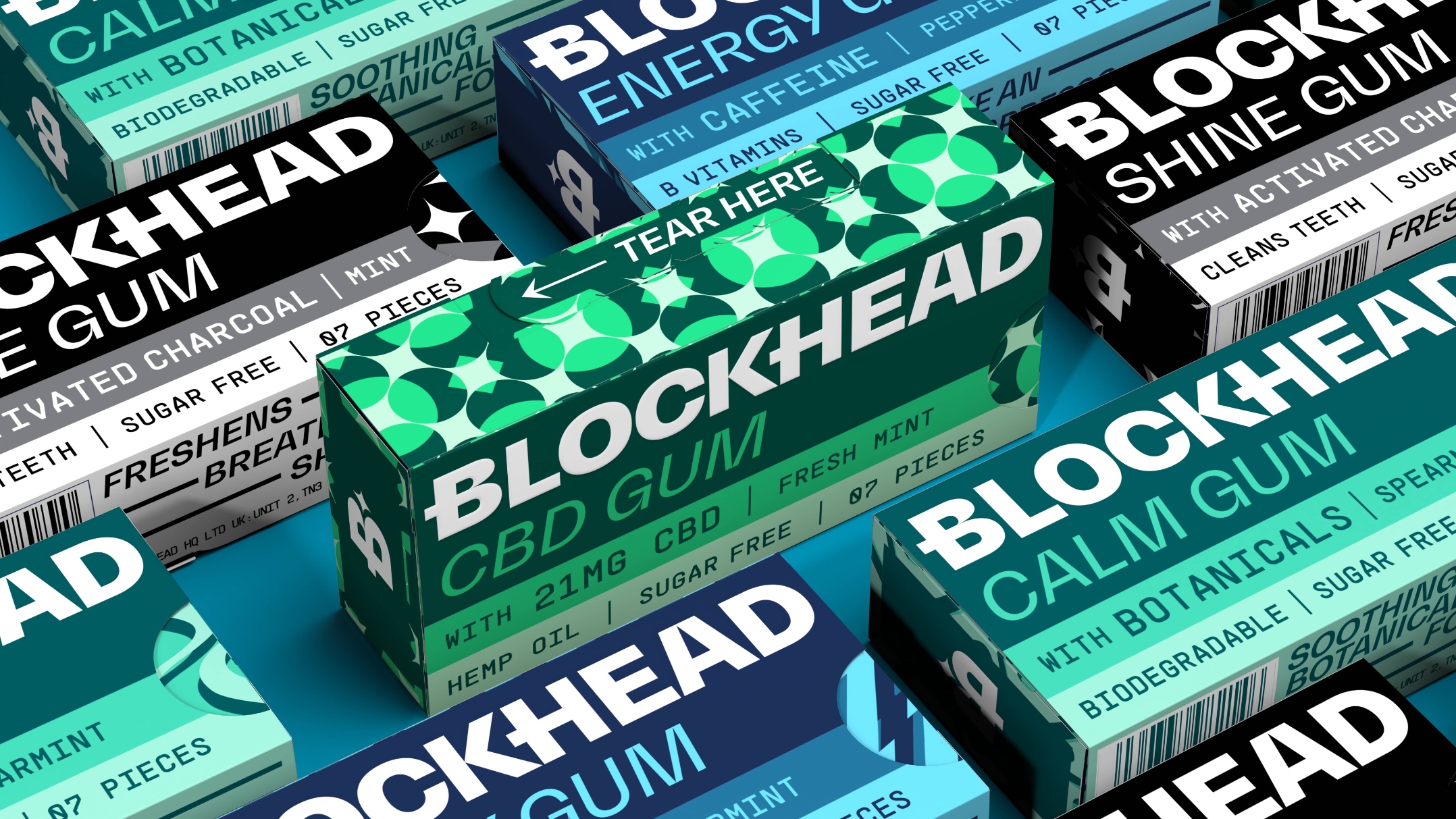 Blockhead Gum Structural Redesign and Brand Refresh