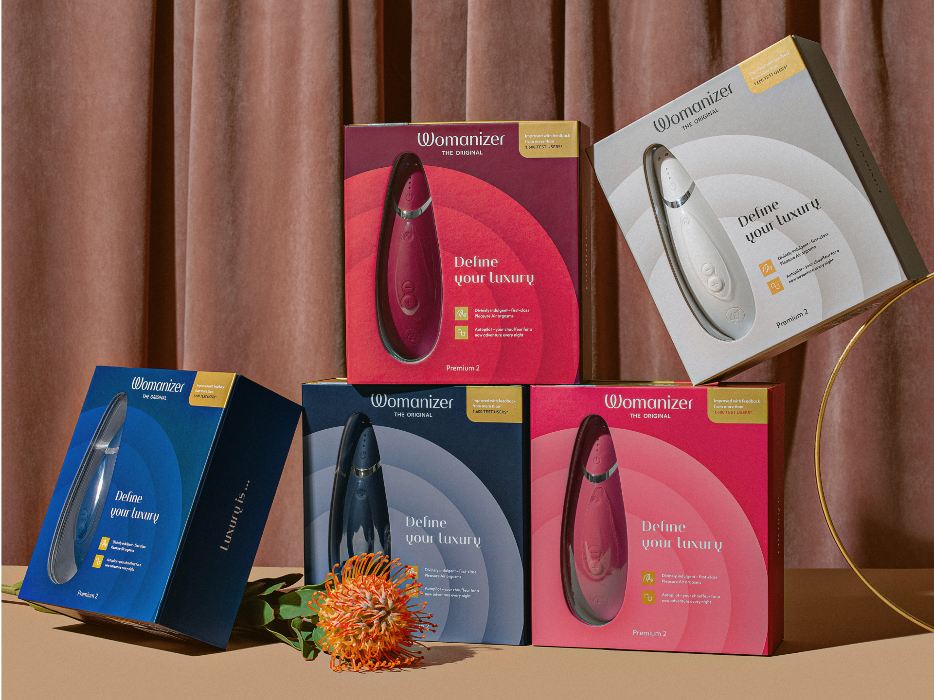 OCIO Creates Womanizer Brand Unveiled, a Bold, Feminine and Extraordinary Design for Luxury and Pleasure