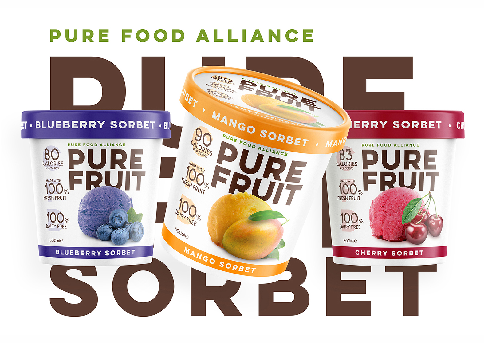 Asprey Creative Design Pure Fruit Sorbet’s Bold Branding and Packaging Triumph in Global Markets