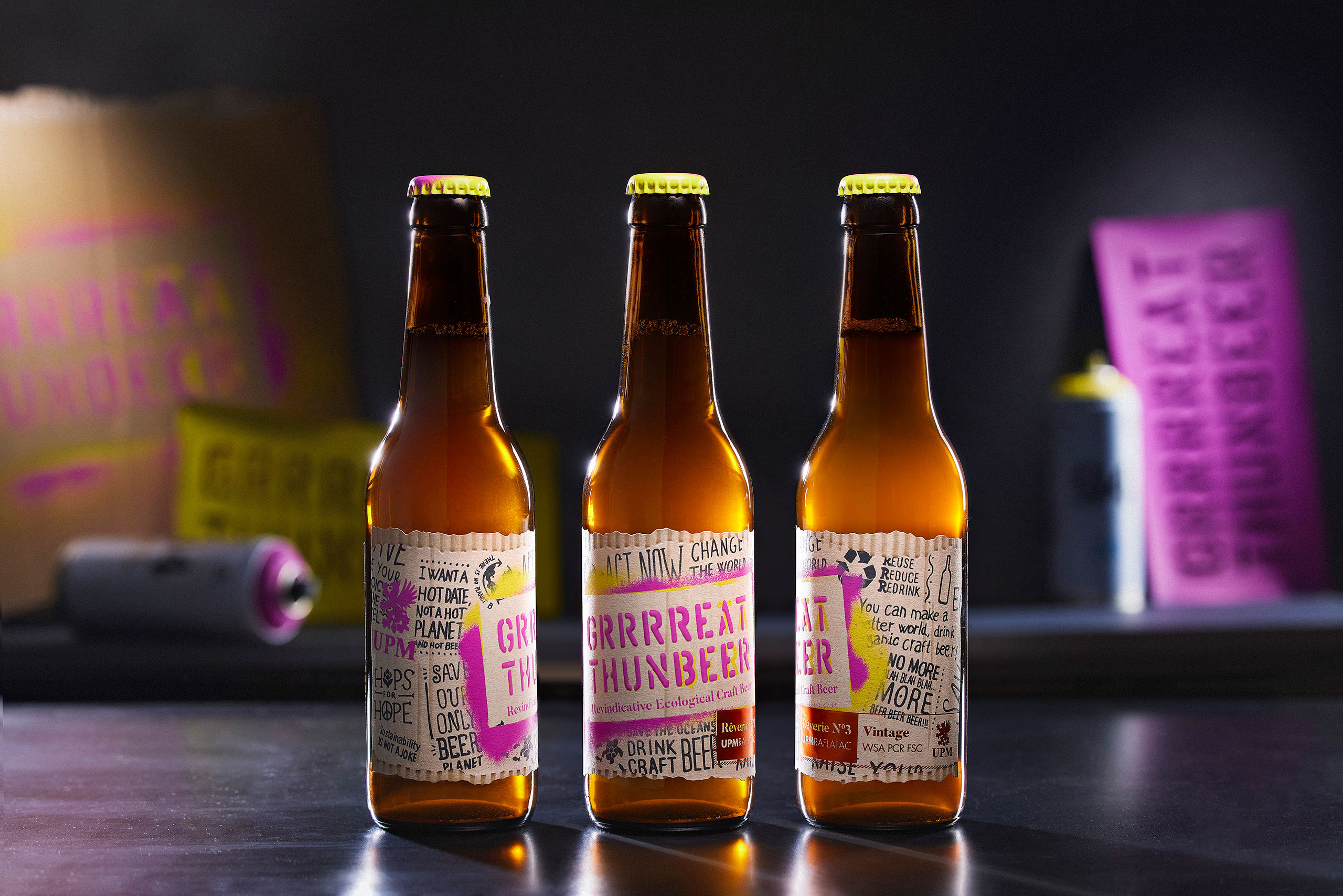Bulldog Studio Create Grrrreat Thunbeer and the Social Revolution in Design Sustainability for Beer Packaging