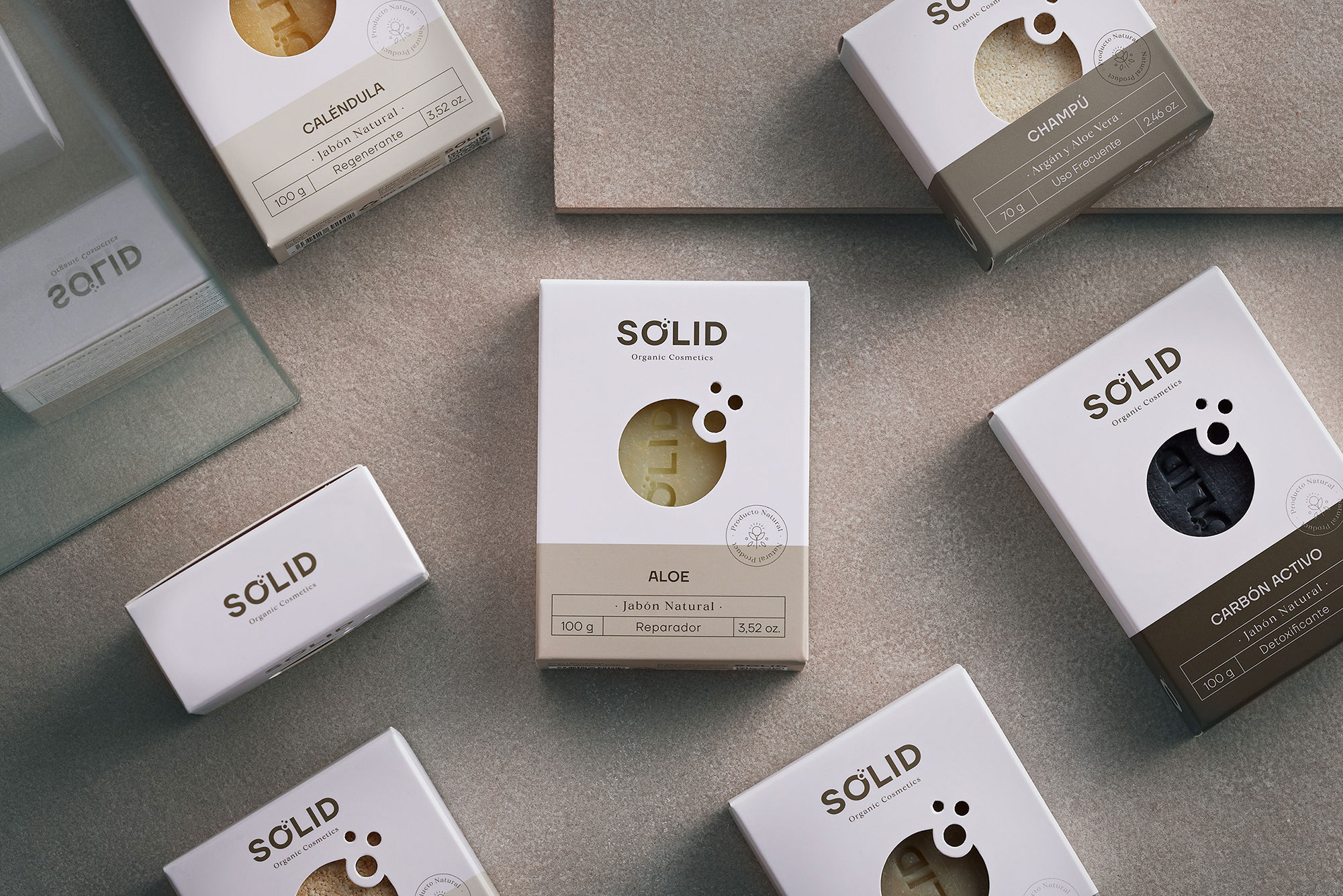 Creation of New Brand, Visual Identity and Packaging for Solid Soaps Designed by Bulldog Studio