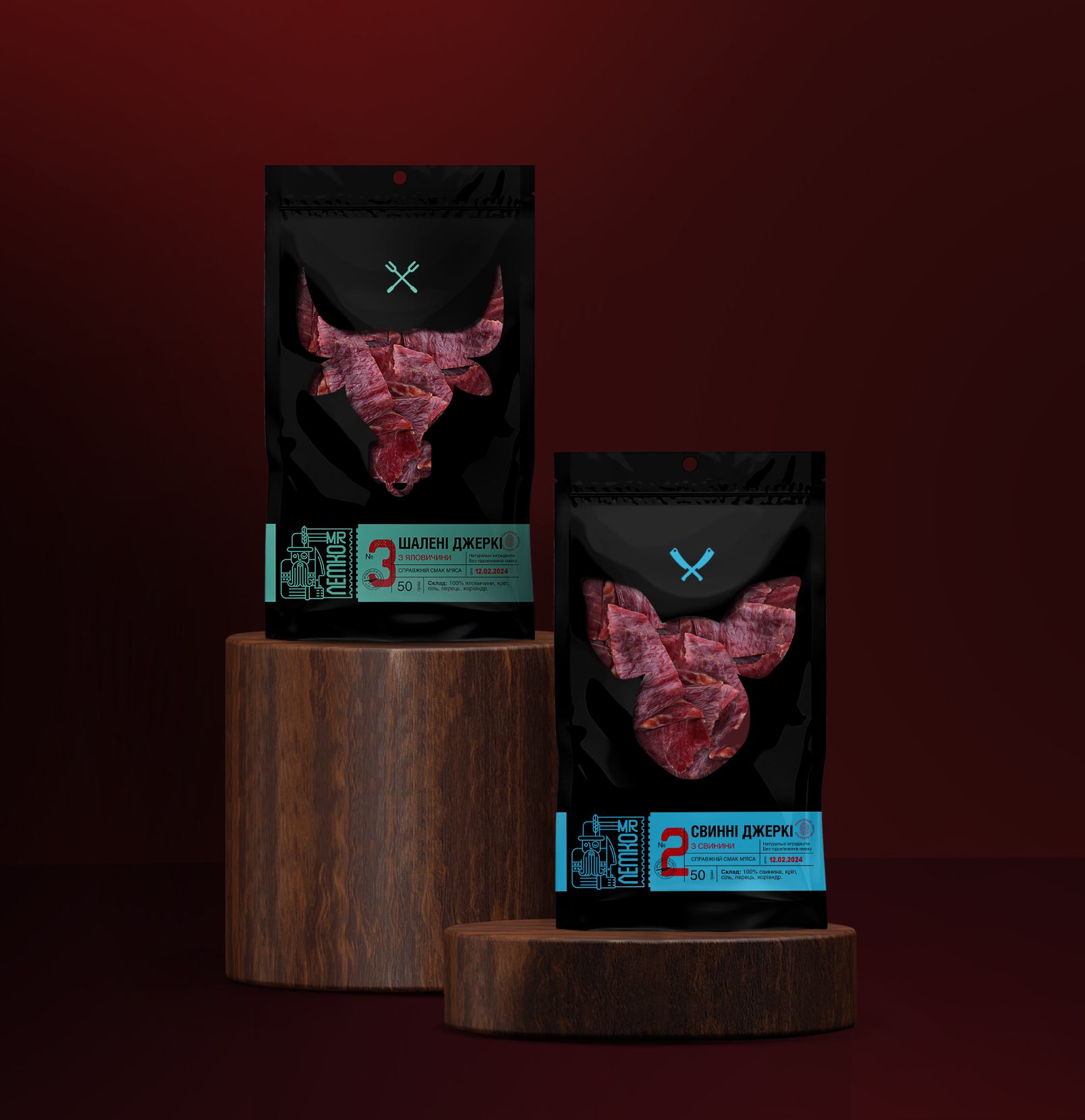 Sova Artistry Create Packaging Design for Mr. Lemko Snack and Jerky