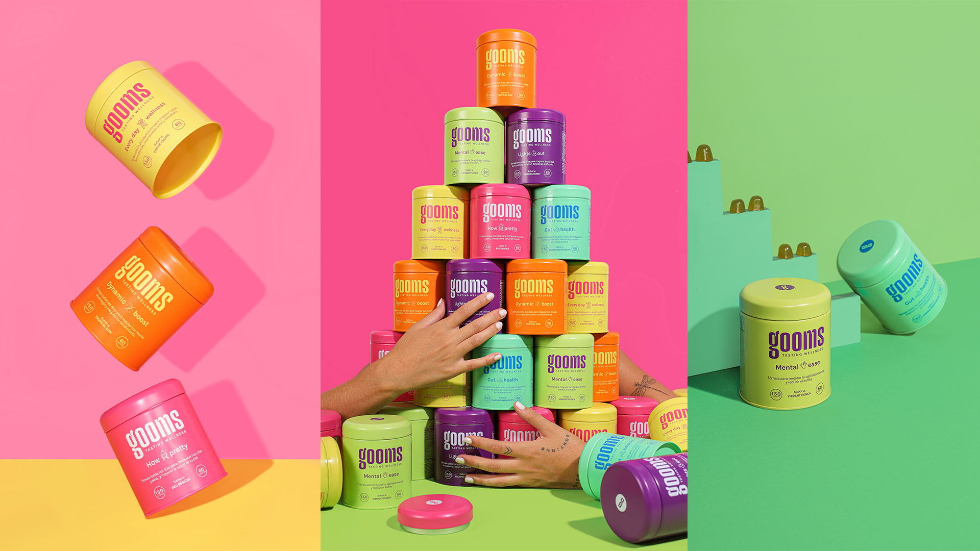 Gooms Branding And Packaging Design by Mellow & Banana