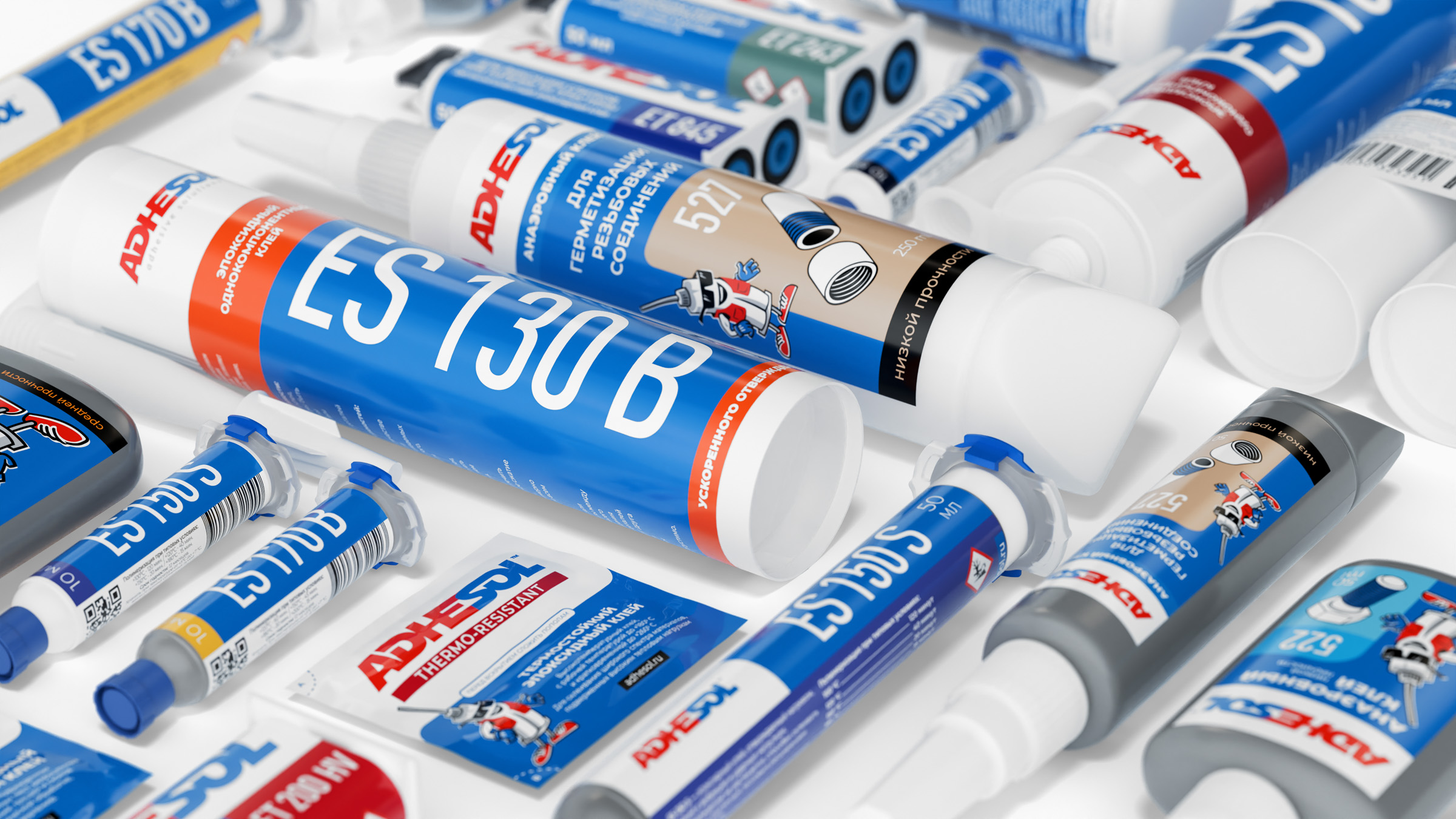 Design Development for Adhesive Solutions Brand Adhesol by Cuba Branding