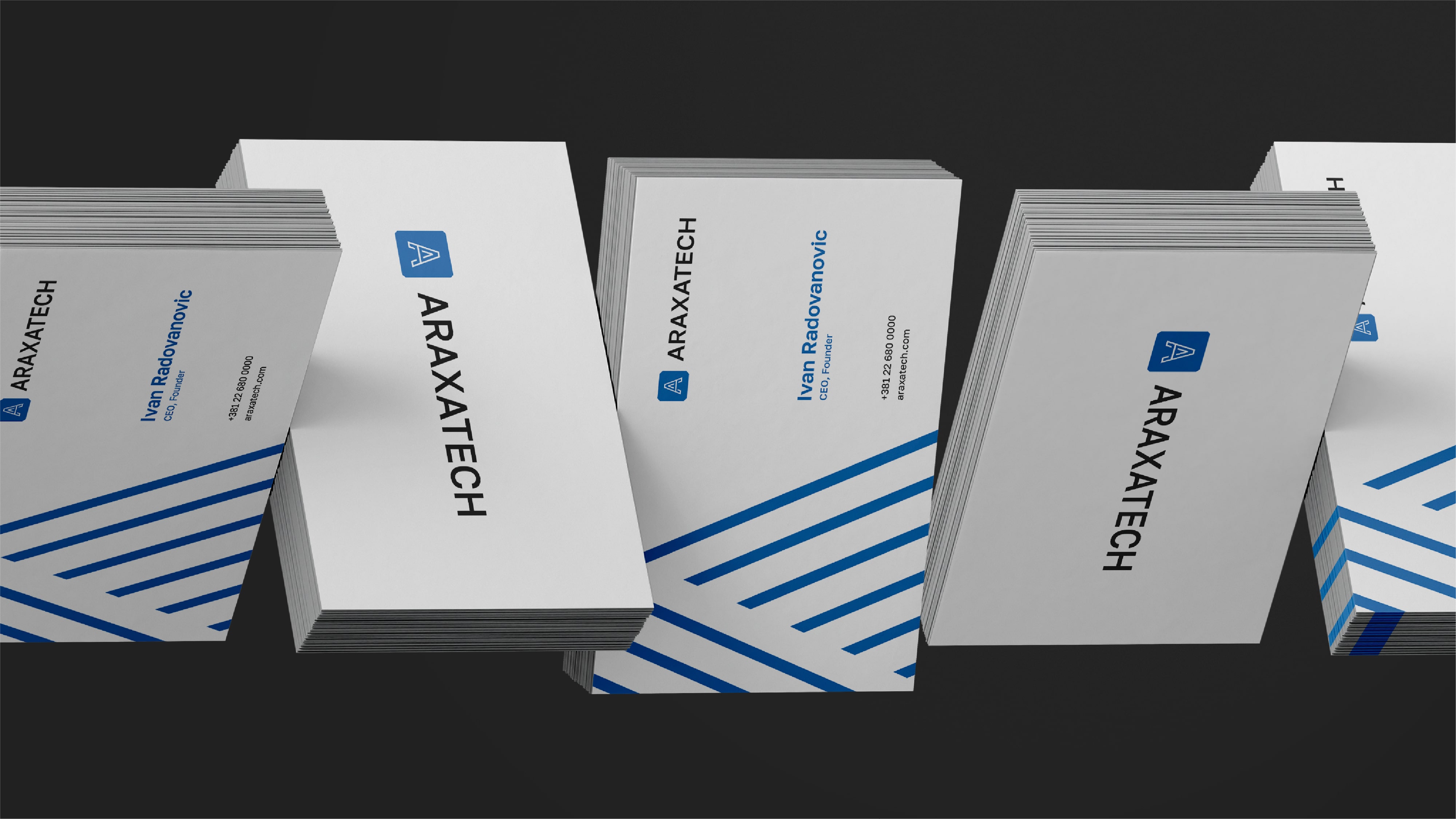 Strategy and Rebranding for Araxatech Designed by Moloko Creative Agency