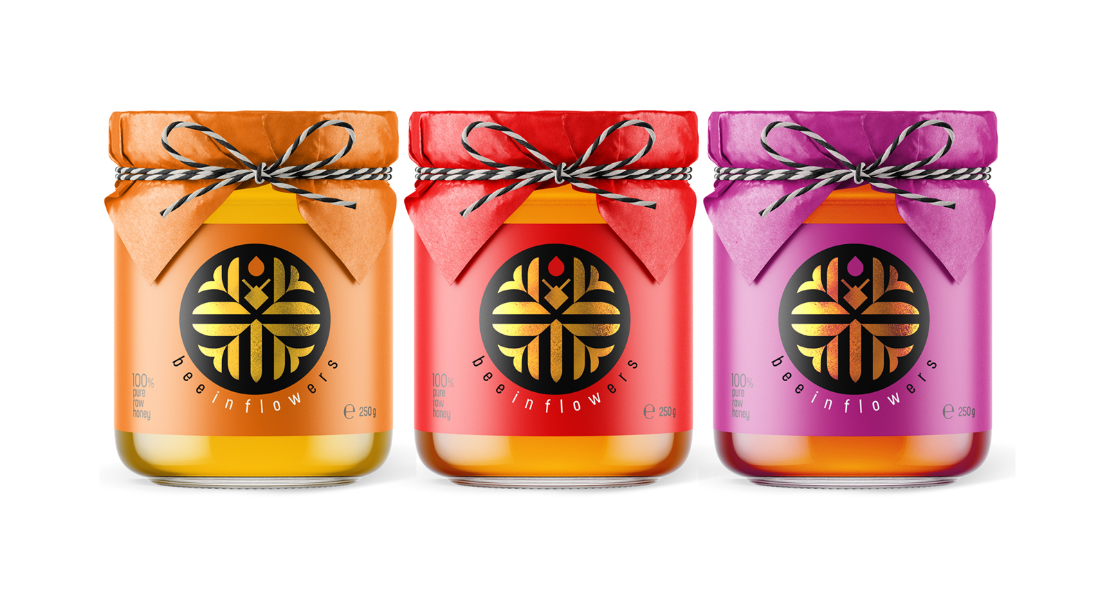 Beeinflowers: Unveiling Kyrgyzstan’s Floral Honey with Premium Packaging Design Created by Alexey Lysogorov