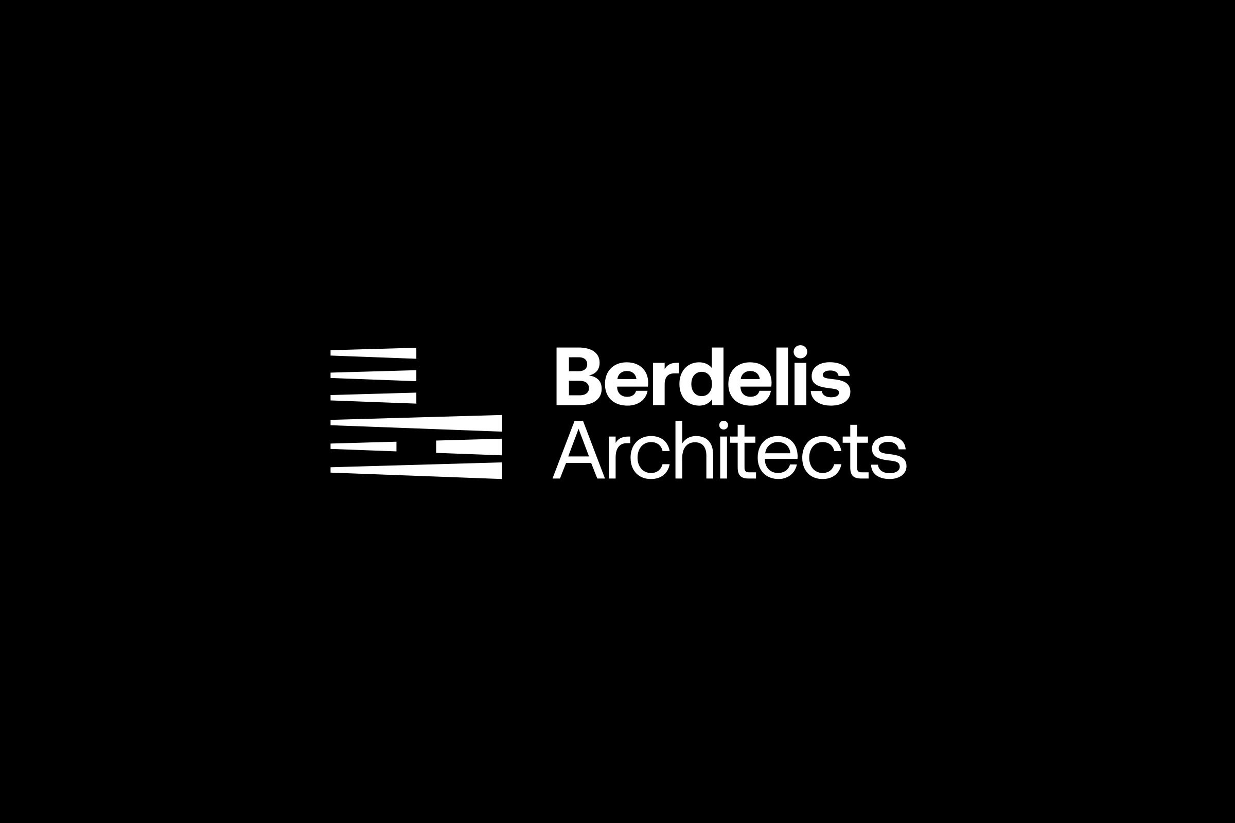 Cursor Design Studio Create Logotype and Corporate Identity Design for Berdelis Architects in Athens, Greece