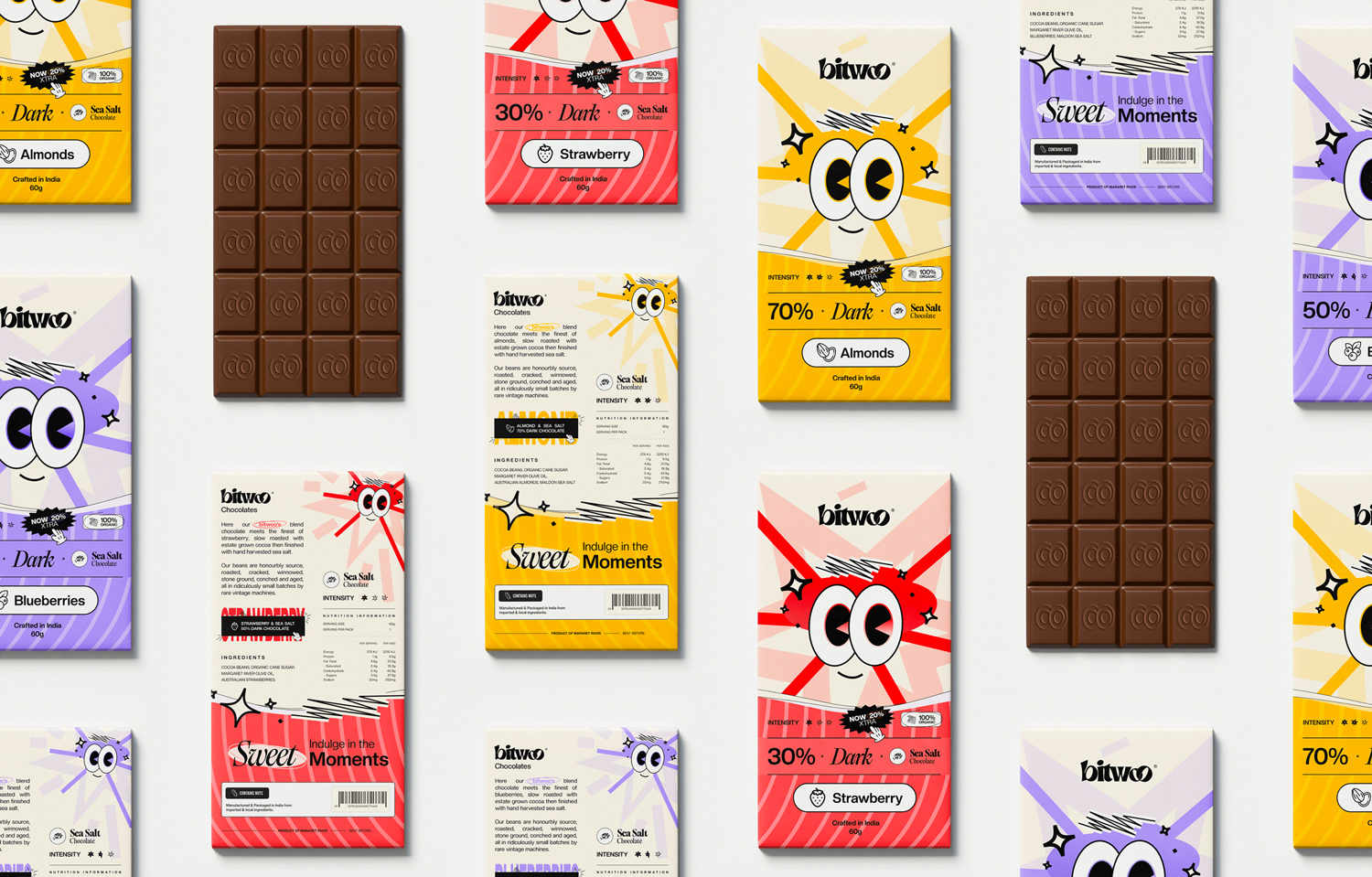 Creativecue Deliver Packaging Design for Bitwoo Dark Chocolate Aimed at Kids