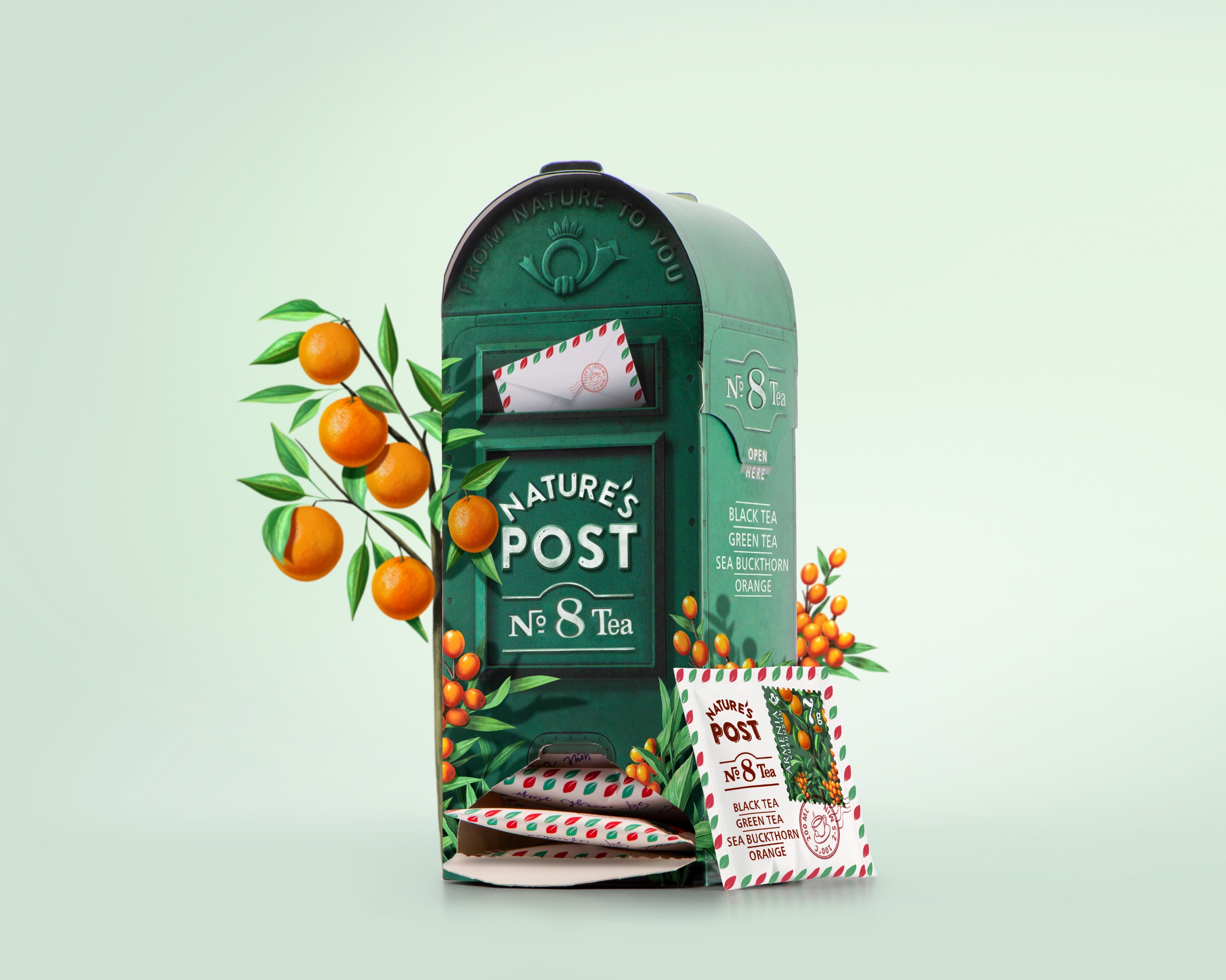 Nature’s Post Tea – Unveiling a Tea Brand Where Packaging Becomes a Gateway to Nature’s Essence