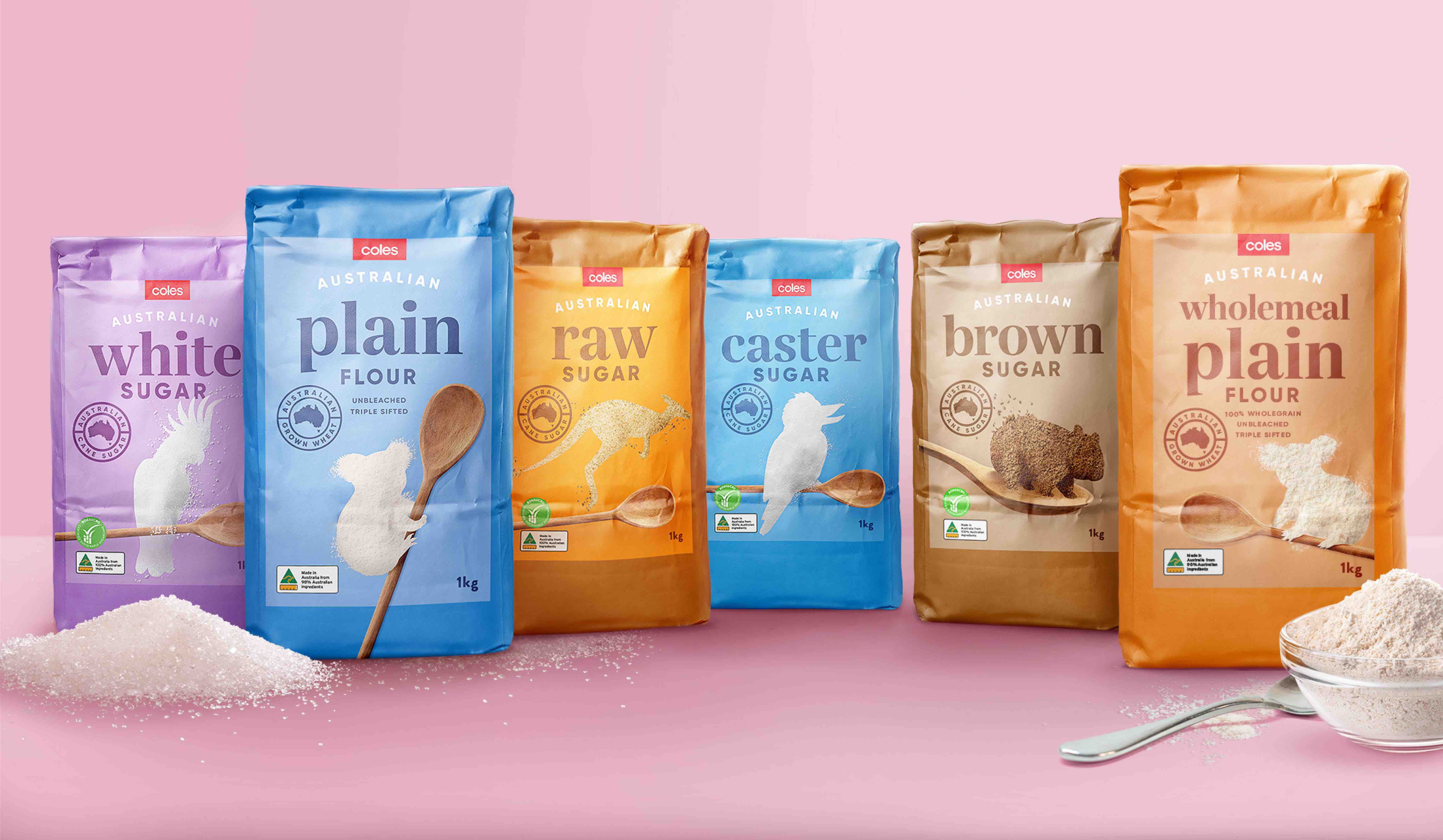 Coles Pantry Range Redesign: Elevating Essentials with Proudly Australian Flair
