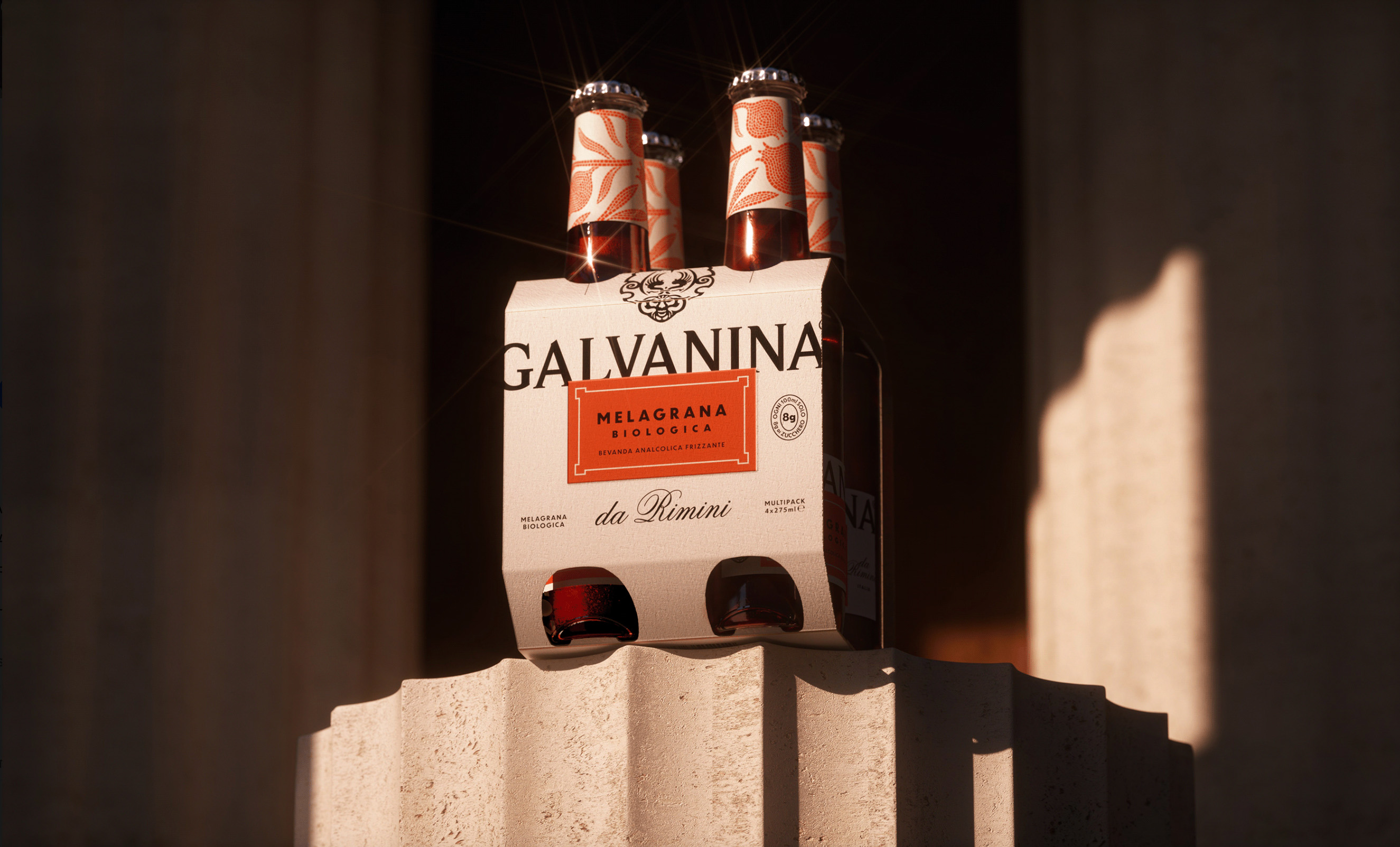 Packaging Design for Galvanina Drink