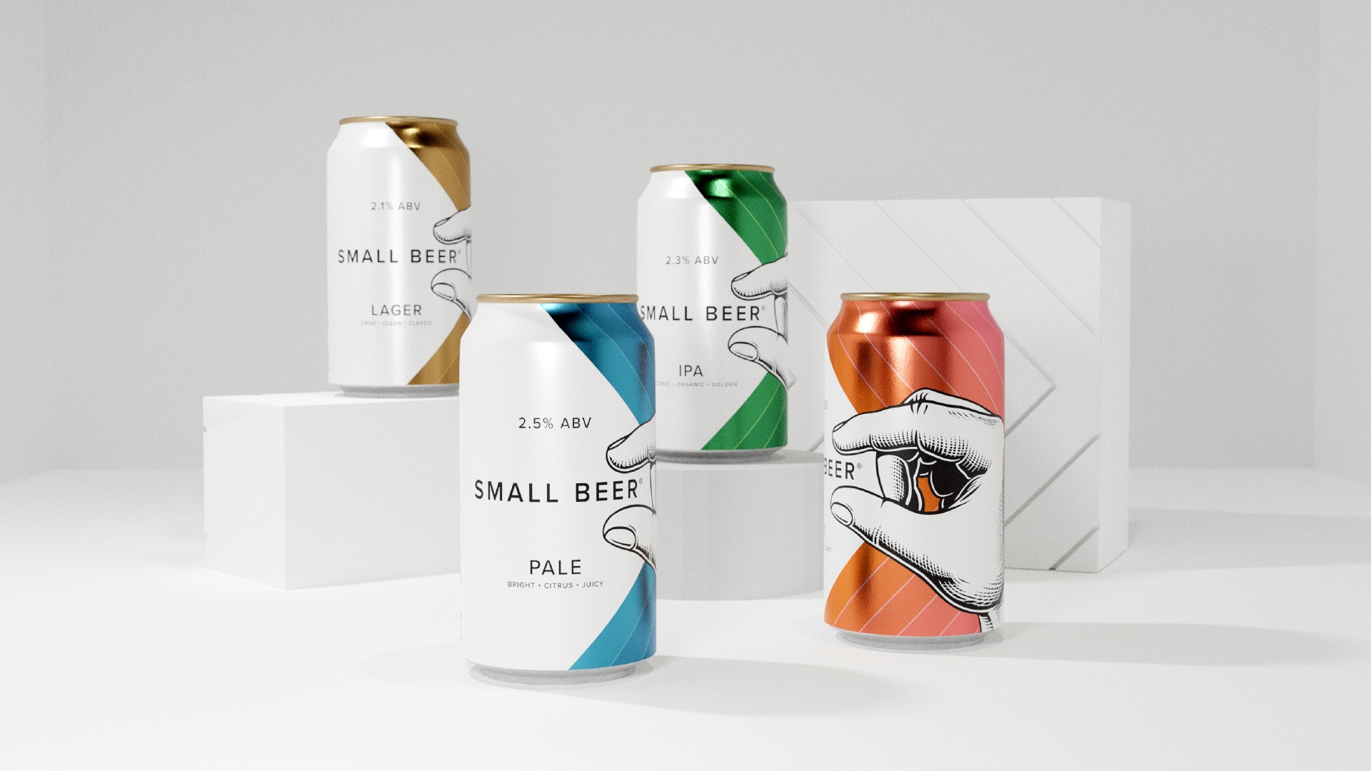 Think Big, Drink Small Beer: Brand Identity Refinement by Kingdom & Sparrow for London’s First B-Corp, Low ABV Brewery