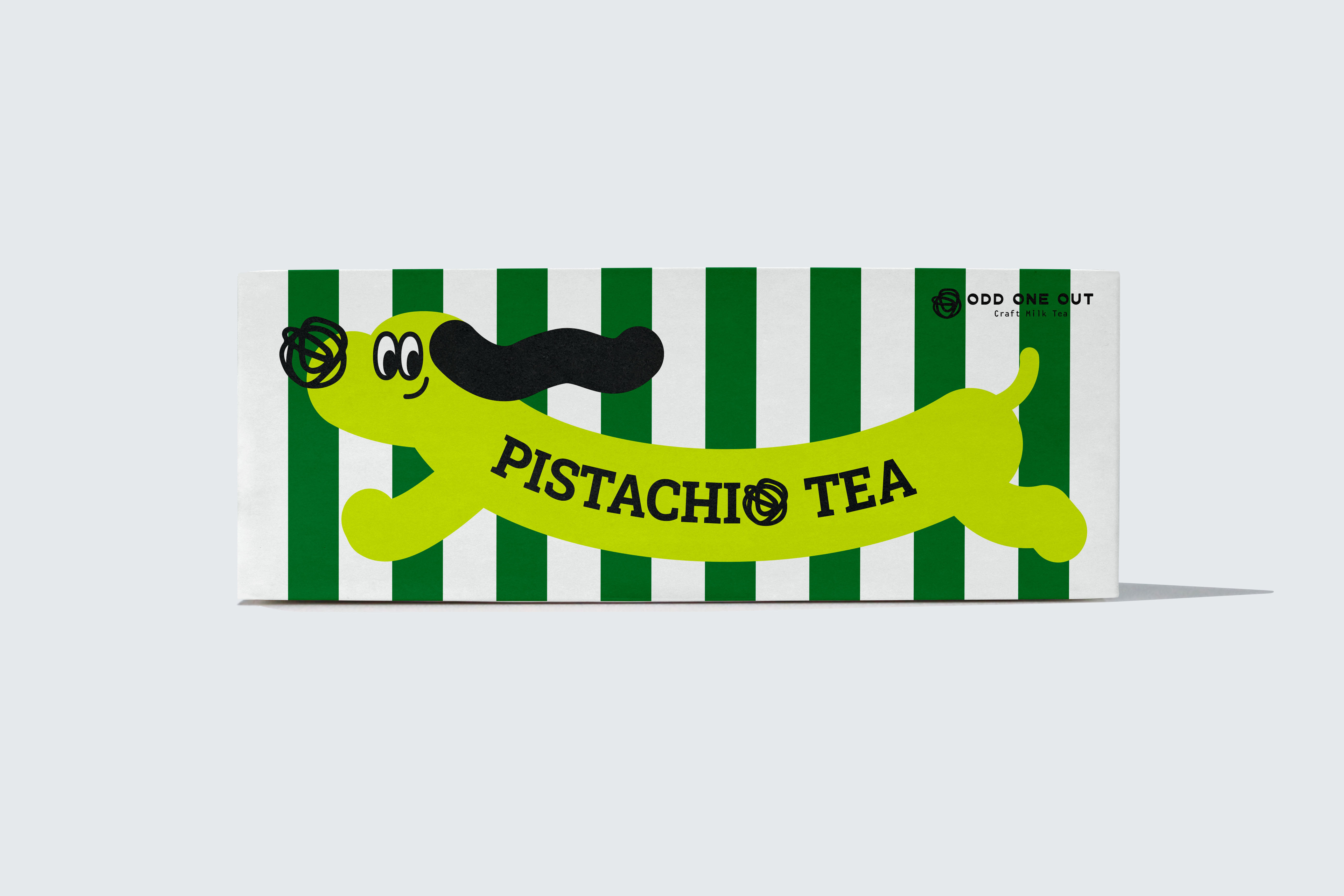Pistachill Dog Tea Visual Identity Design by Lung-Hao Chiang
