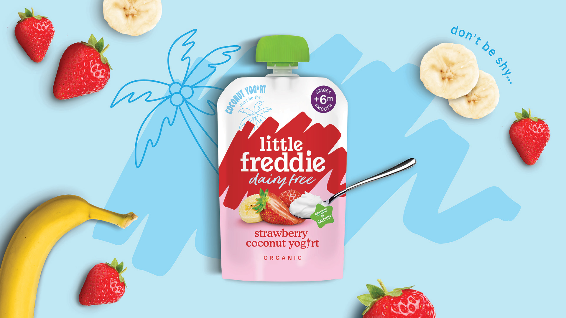 Lewis Moberly Creates new Design System for Organic Baby Food Brand Little Freddie
