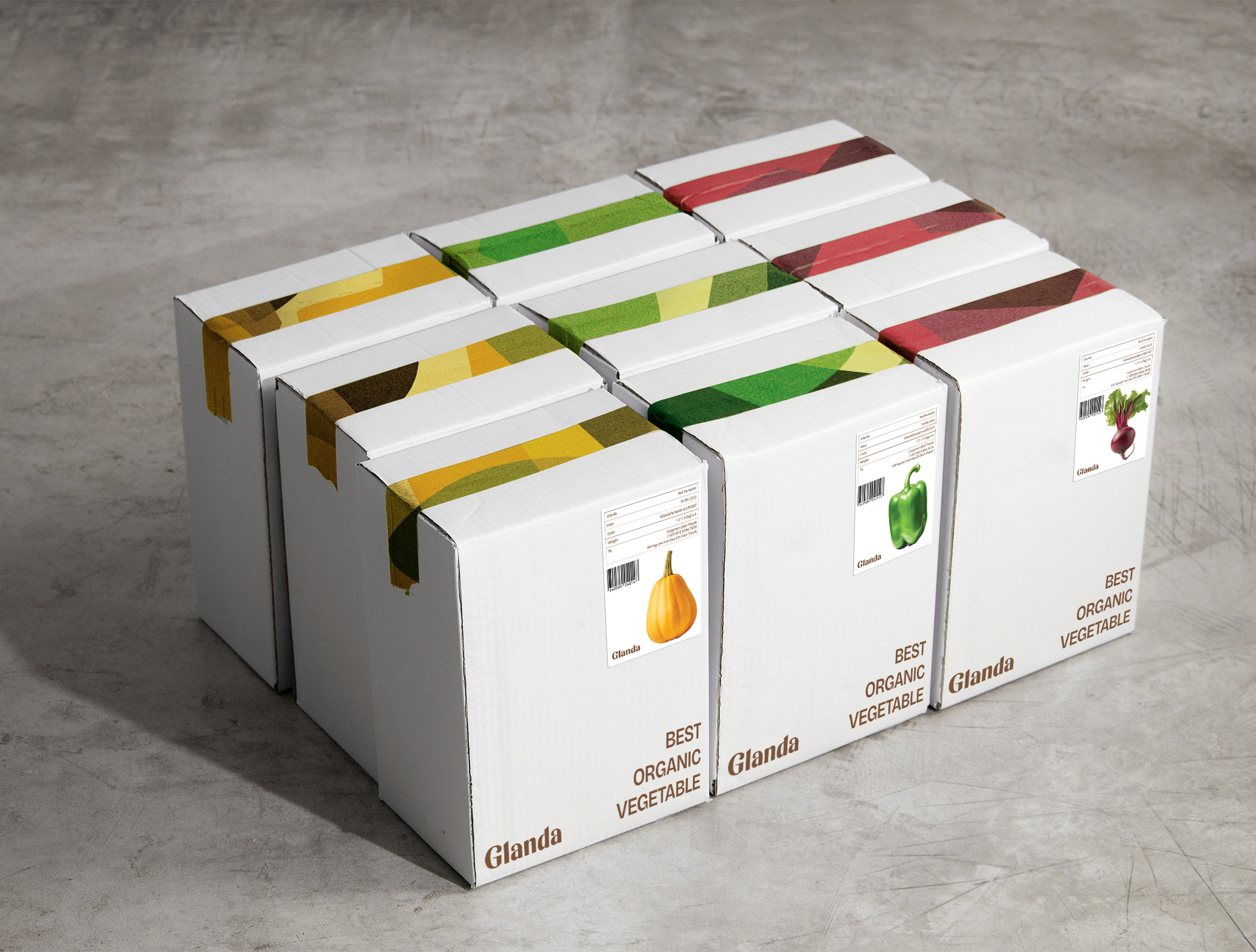 Glanda Harvest Abundance Unleashes Branding and Packaging Design by Mike Ly