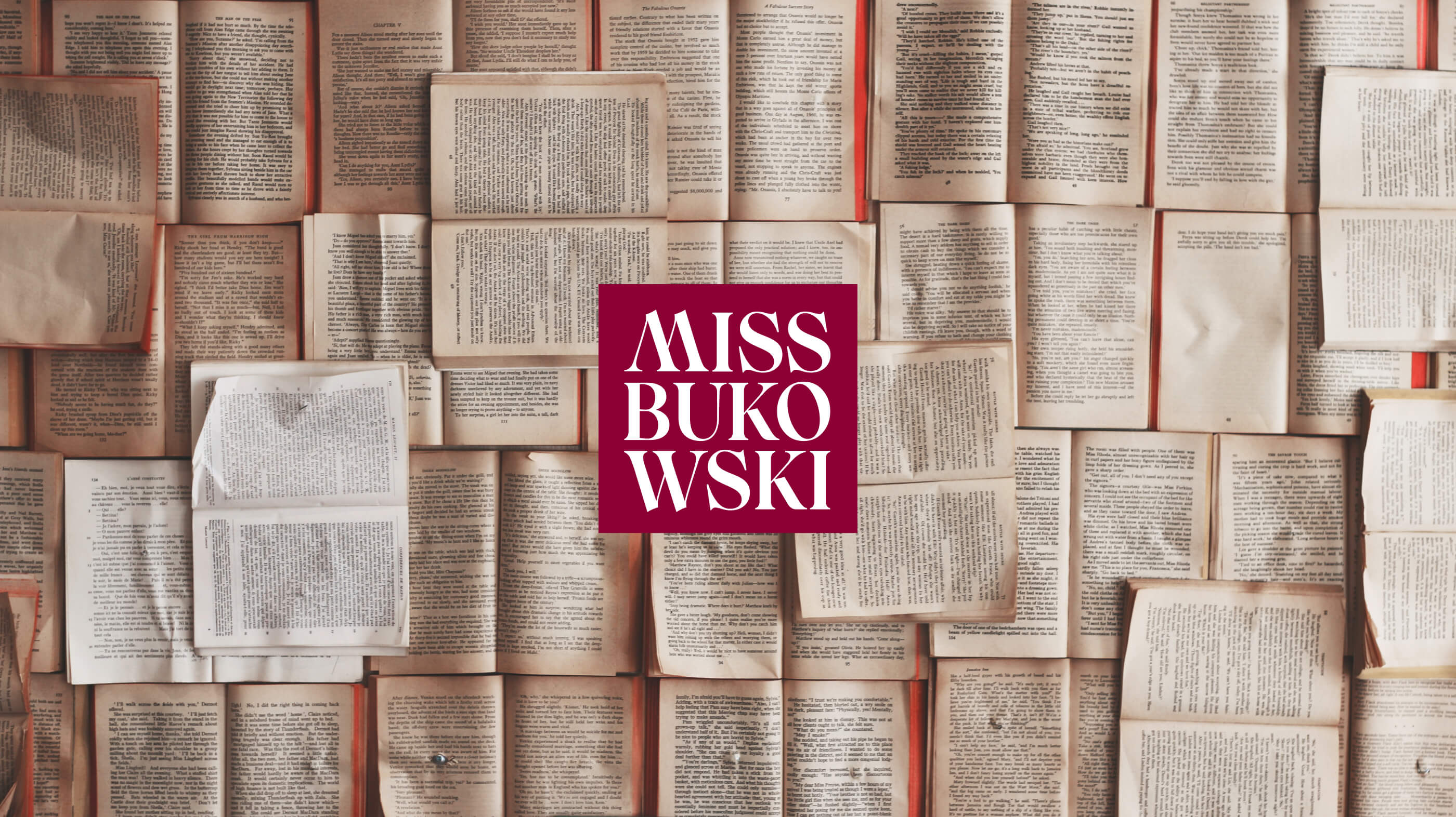 Brand Identity for Miss Bukowski