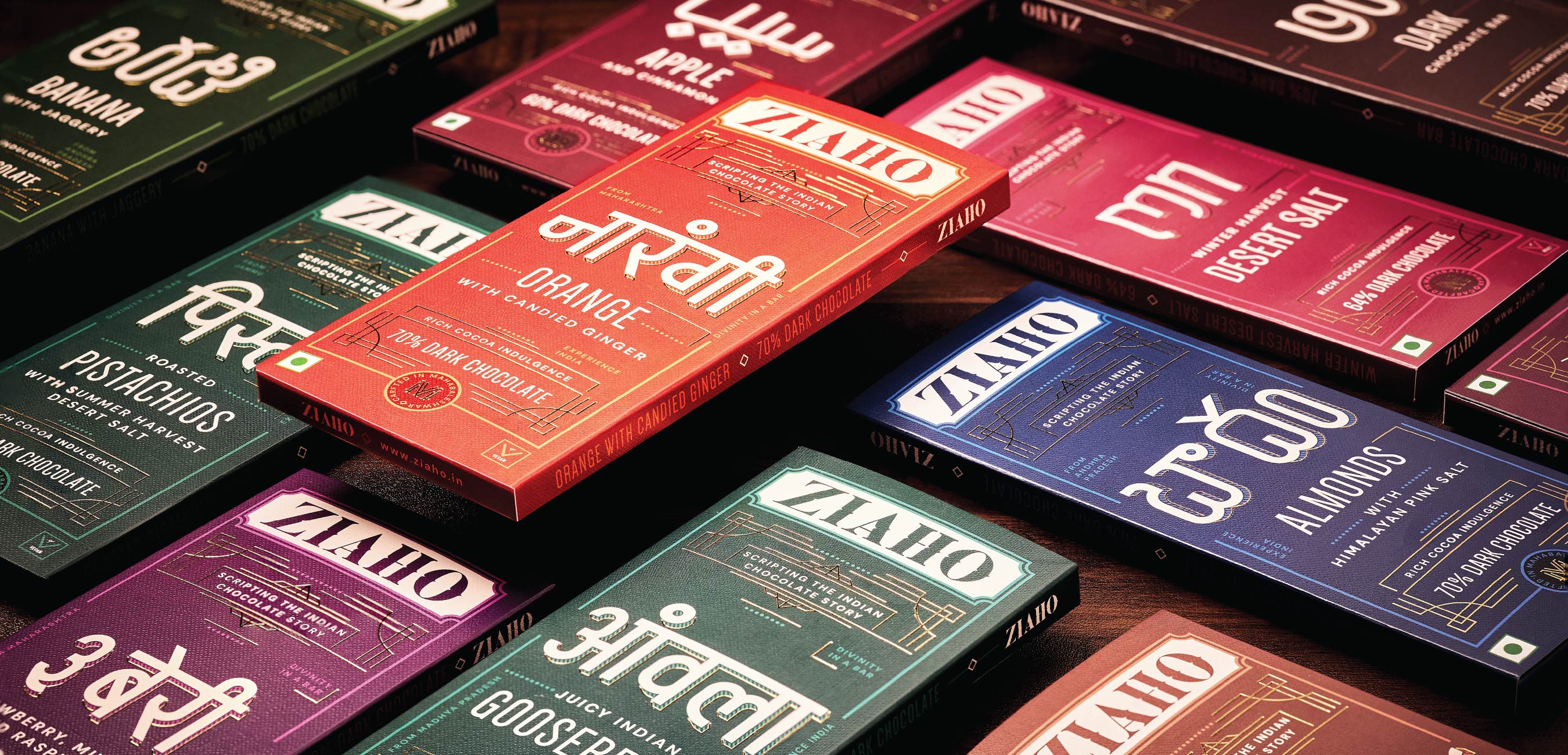 Ziaho Chocolate Branding and Packaging by Stratedgy