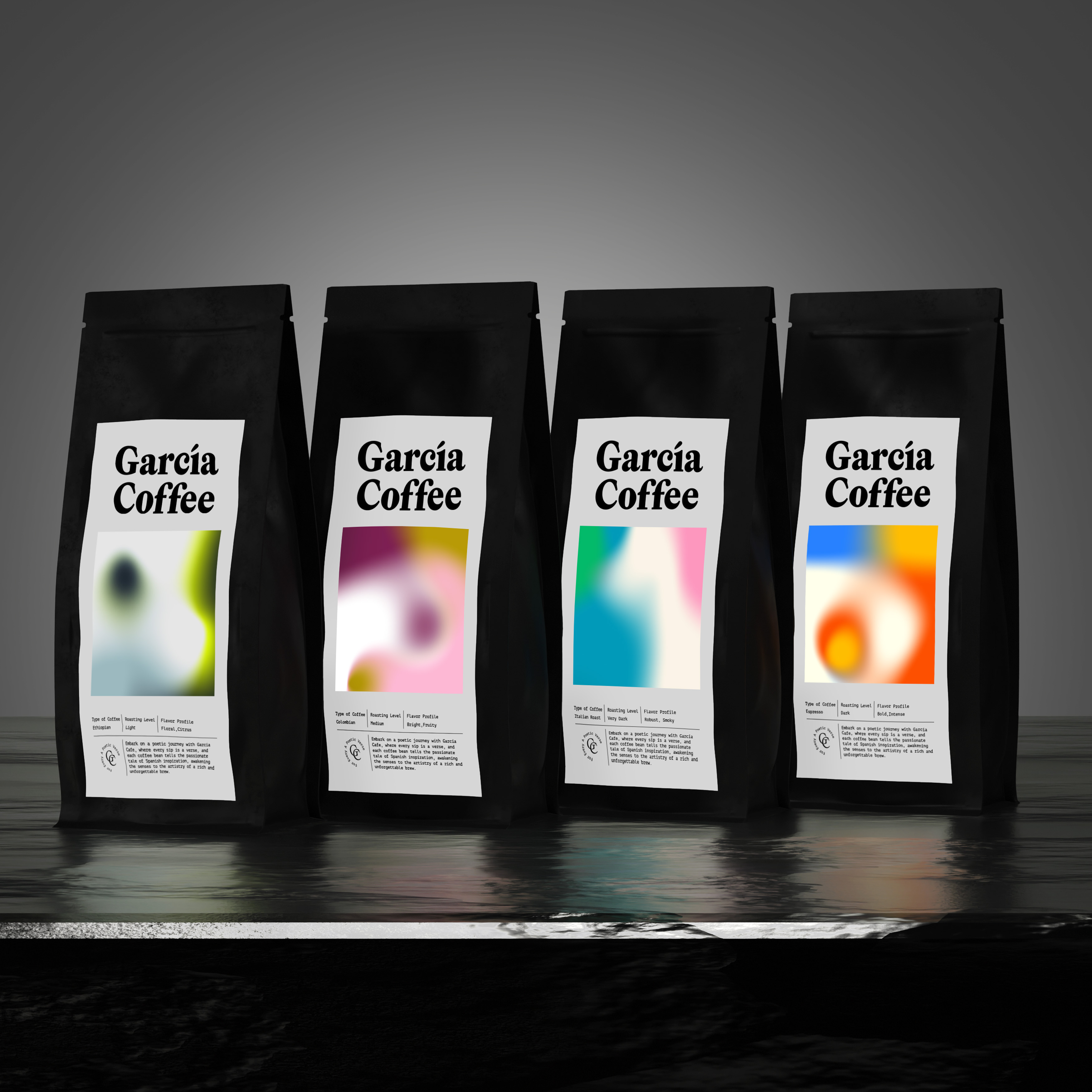 Garcia Coffee Packaging Design