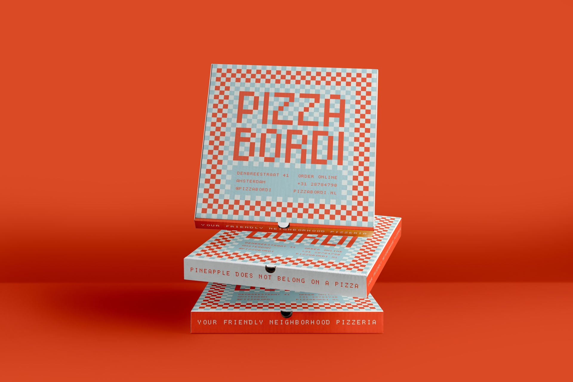 Pizza Bordi’s Retro Branding