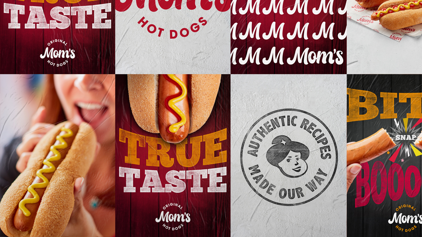 Mom’s Original Hot Dogs Brand Refresh