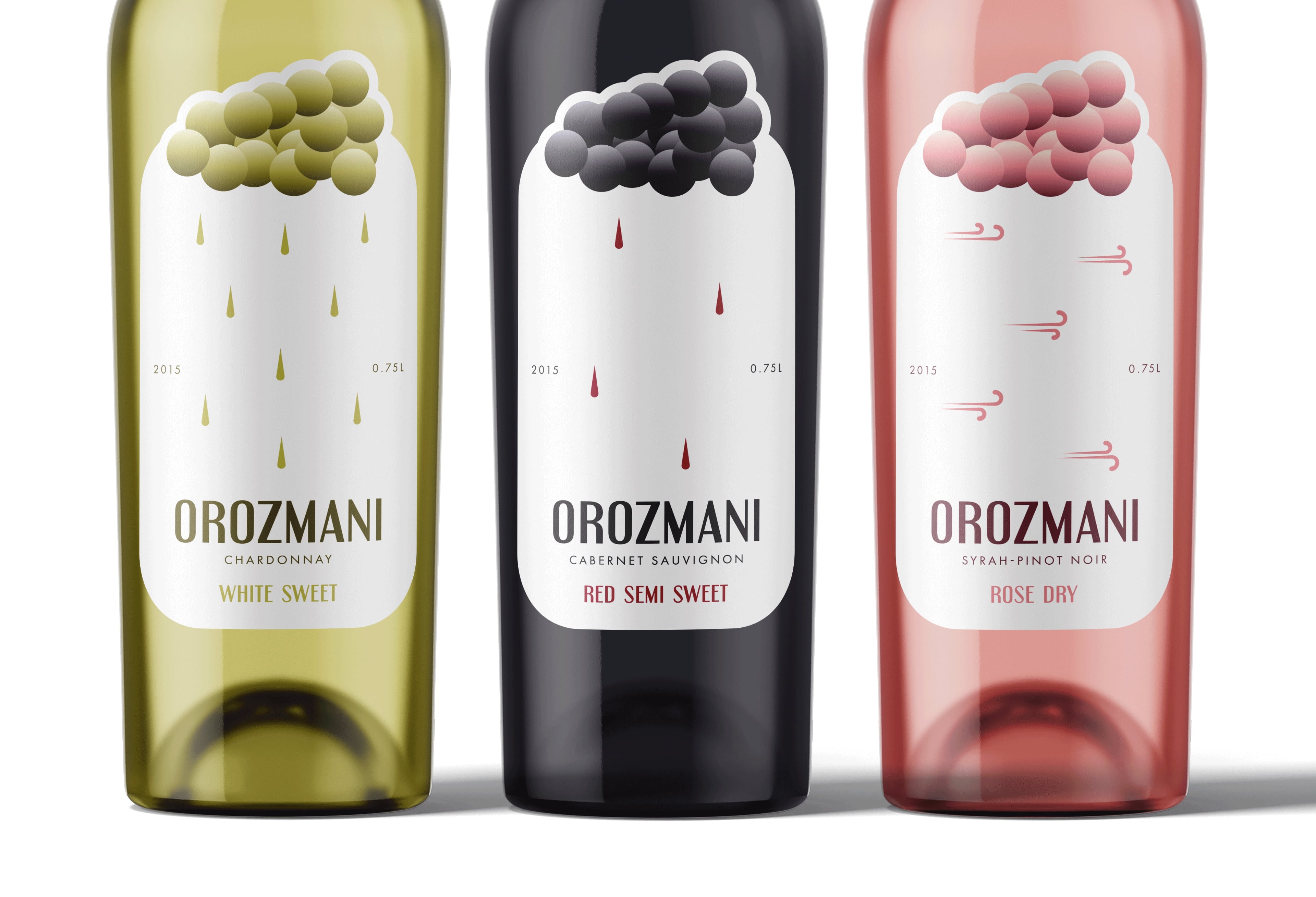 Orozmani Wines Packaging Concept