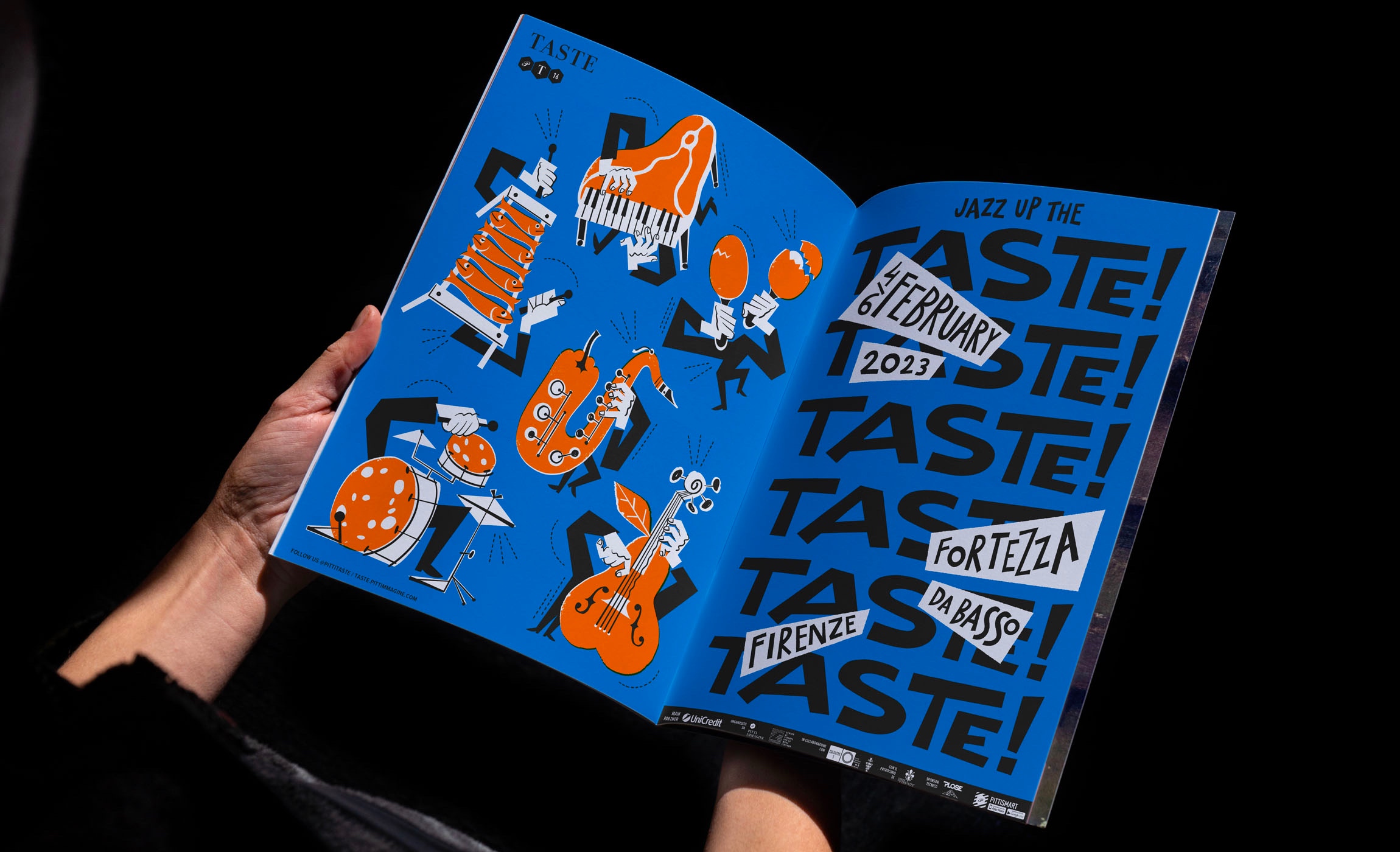 Pitti Taste 2023 Illustration for Advertising