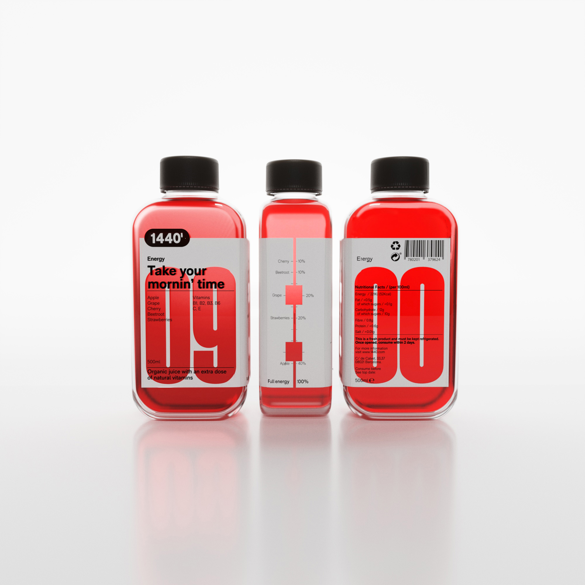 Students Concept for Wellness on the Go, 1440 Organic Juice Solutions