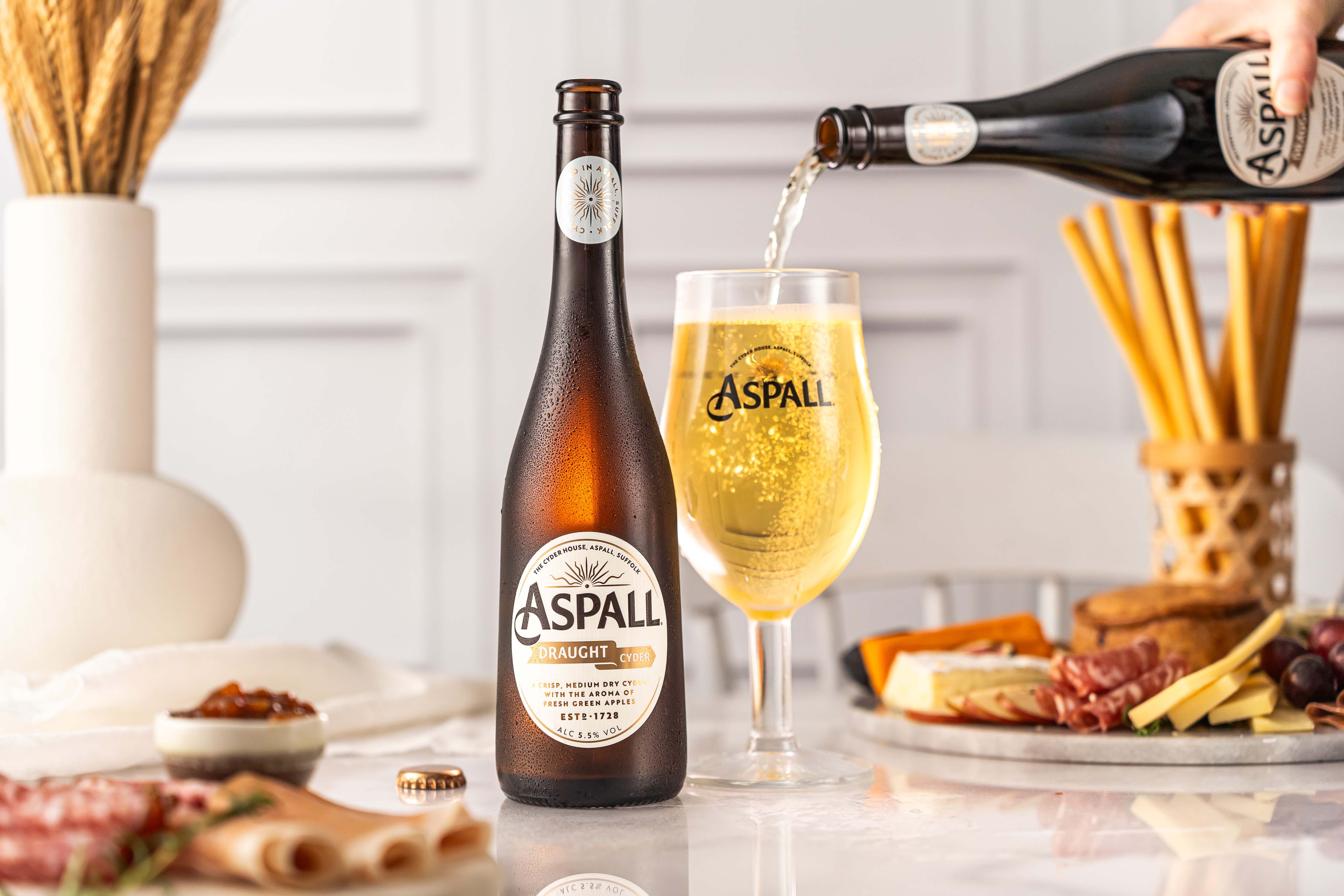 Packaging Design Evolution for Aspall Cyder Designed by Buddy Creative