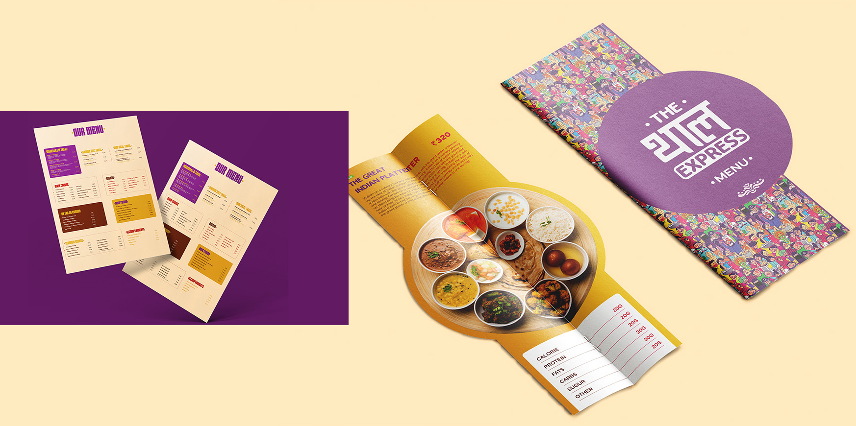 Expressing Indian Tradition: The Thaal Express Brand Design for QSR Restaurant and Services