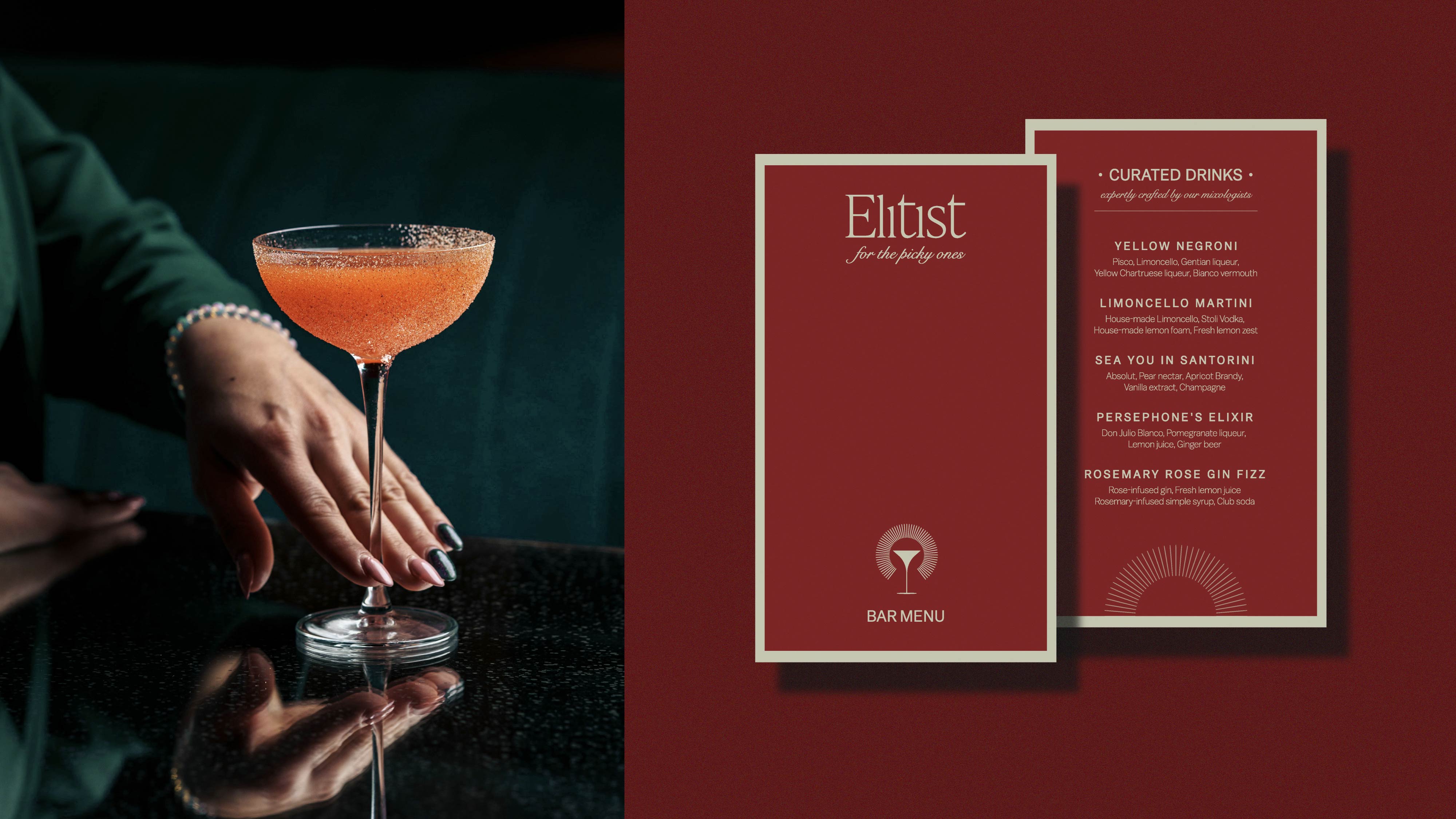 Discover the Ultimate Cocktail Experience at Elitist: Kanushi Rathore’s Concept