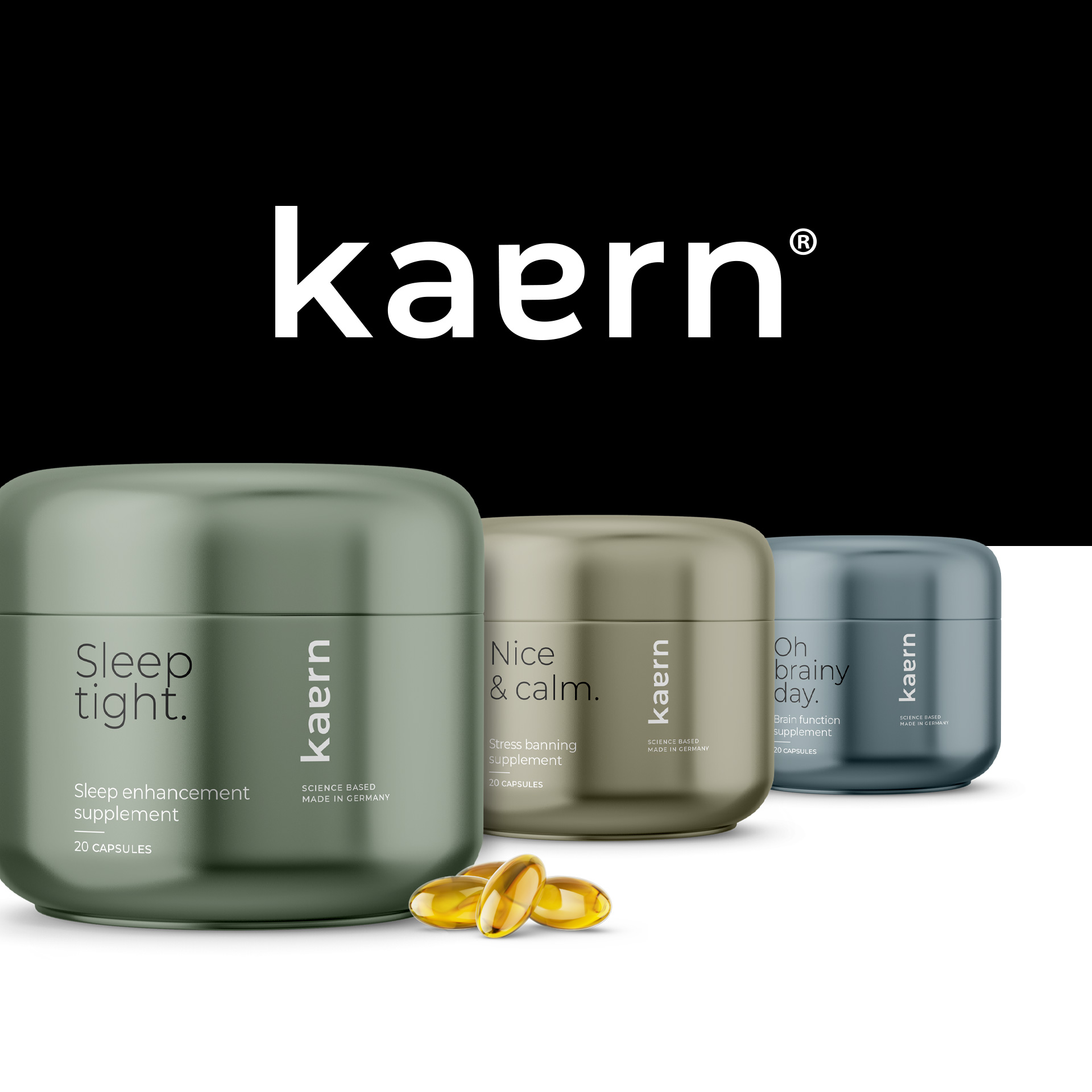 Serenity in Simplicity: Kaern’s Minimalist Brand Identity and Packaging Design by Musen Design
