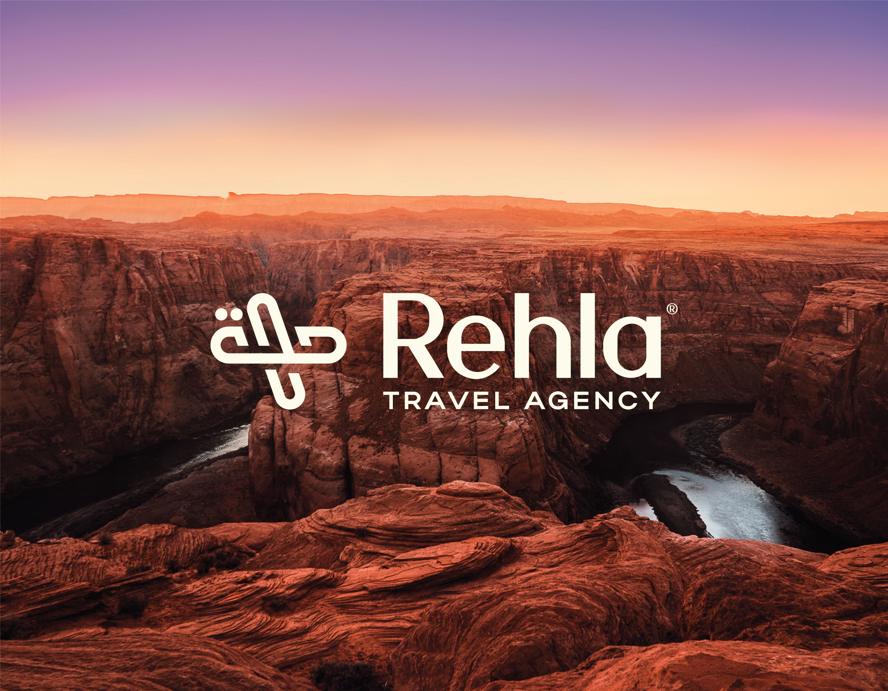 Samar Abdelmonem Creates Rehla Travel Brand Identity from Palestine