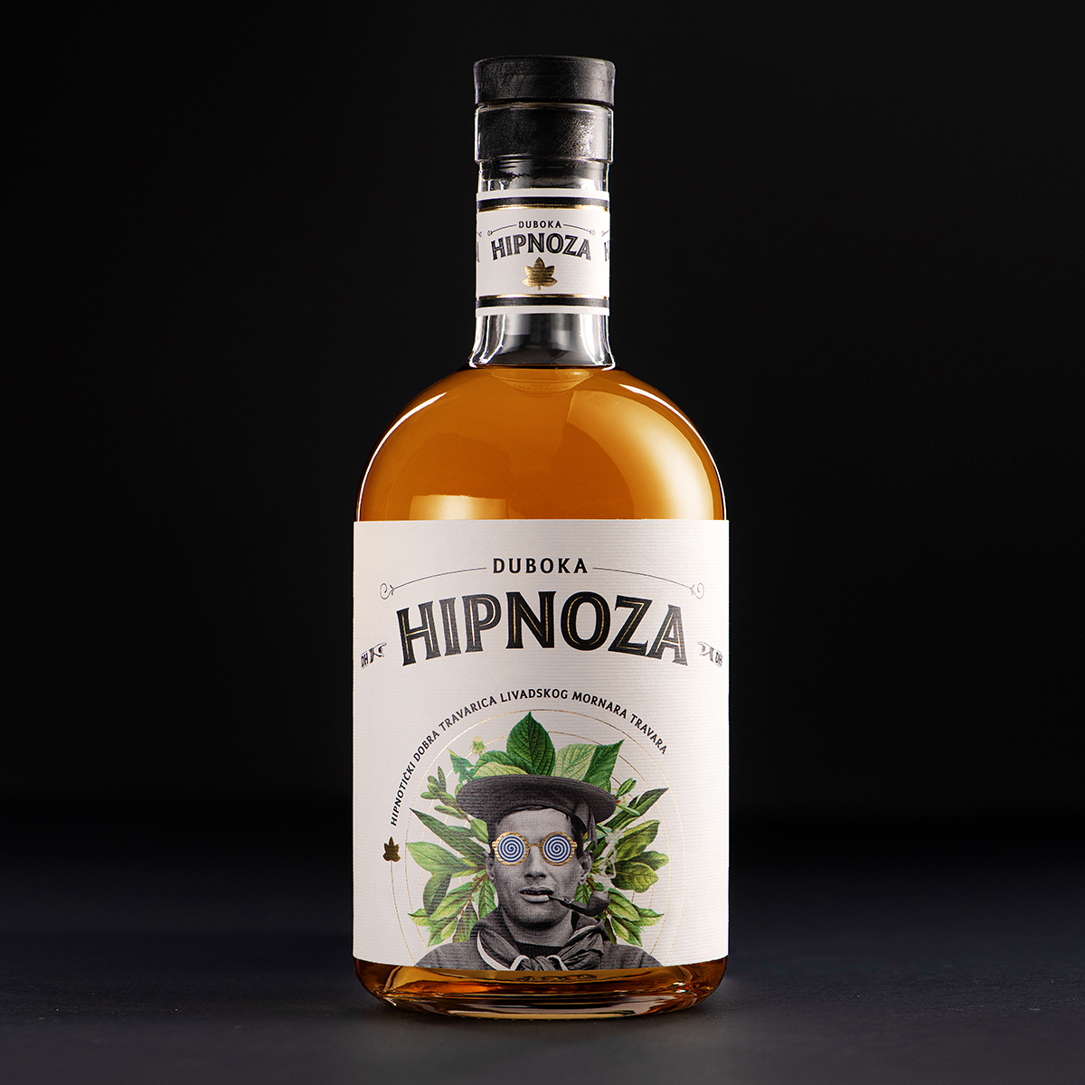 Packaging and Label Design for Duboka Hipnoza Travarica Brandy by Studio Nenad Došen
