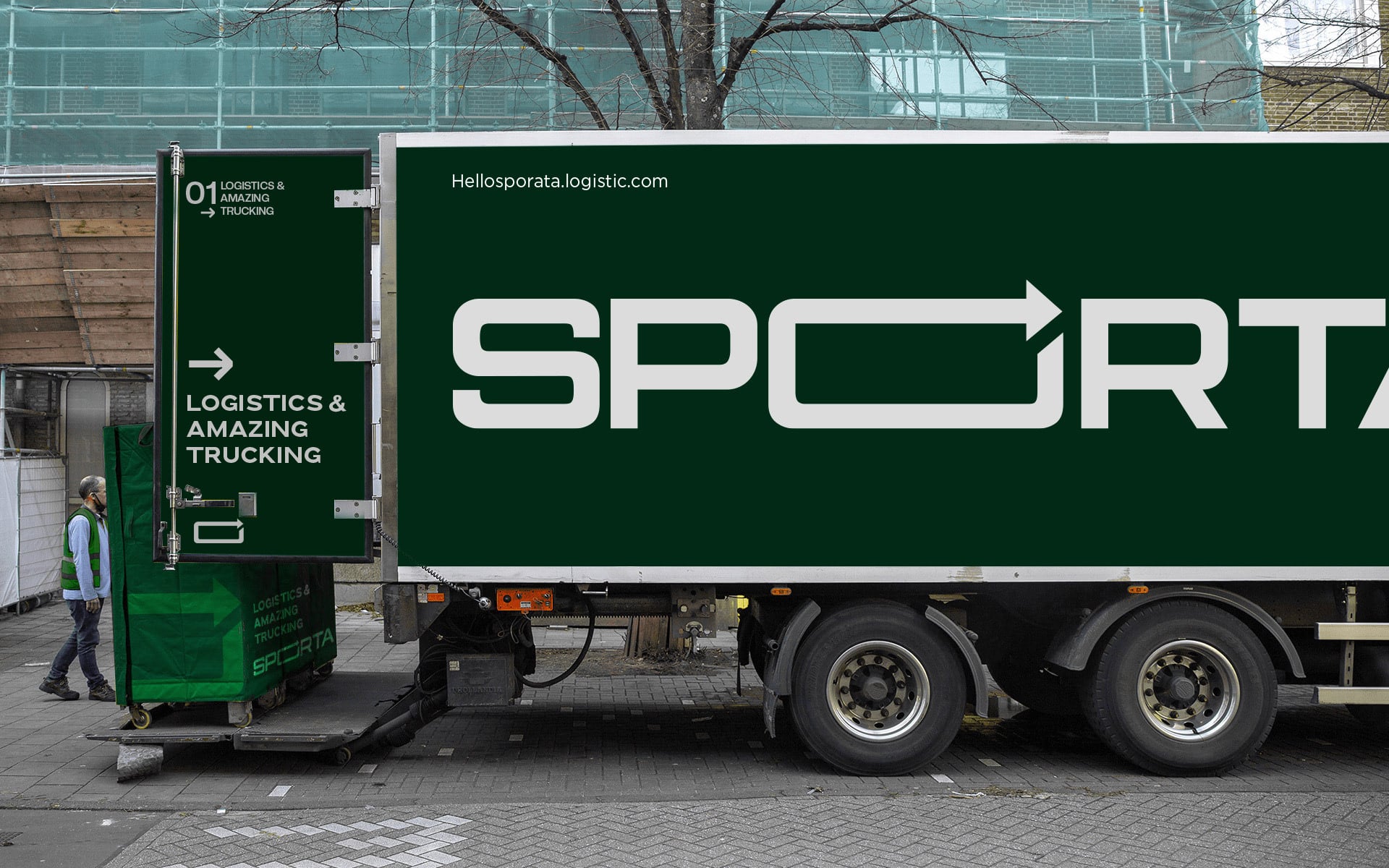 Sporta Logistics and Trucking in Vietnamese Branding by Anothern Creative