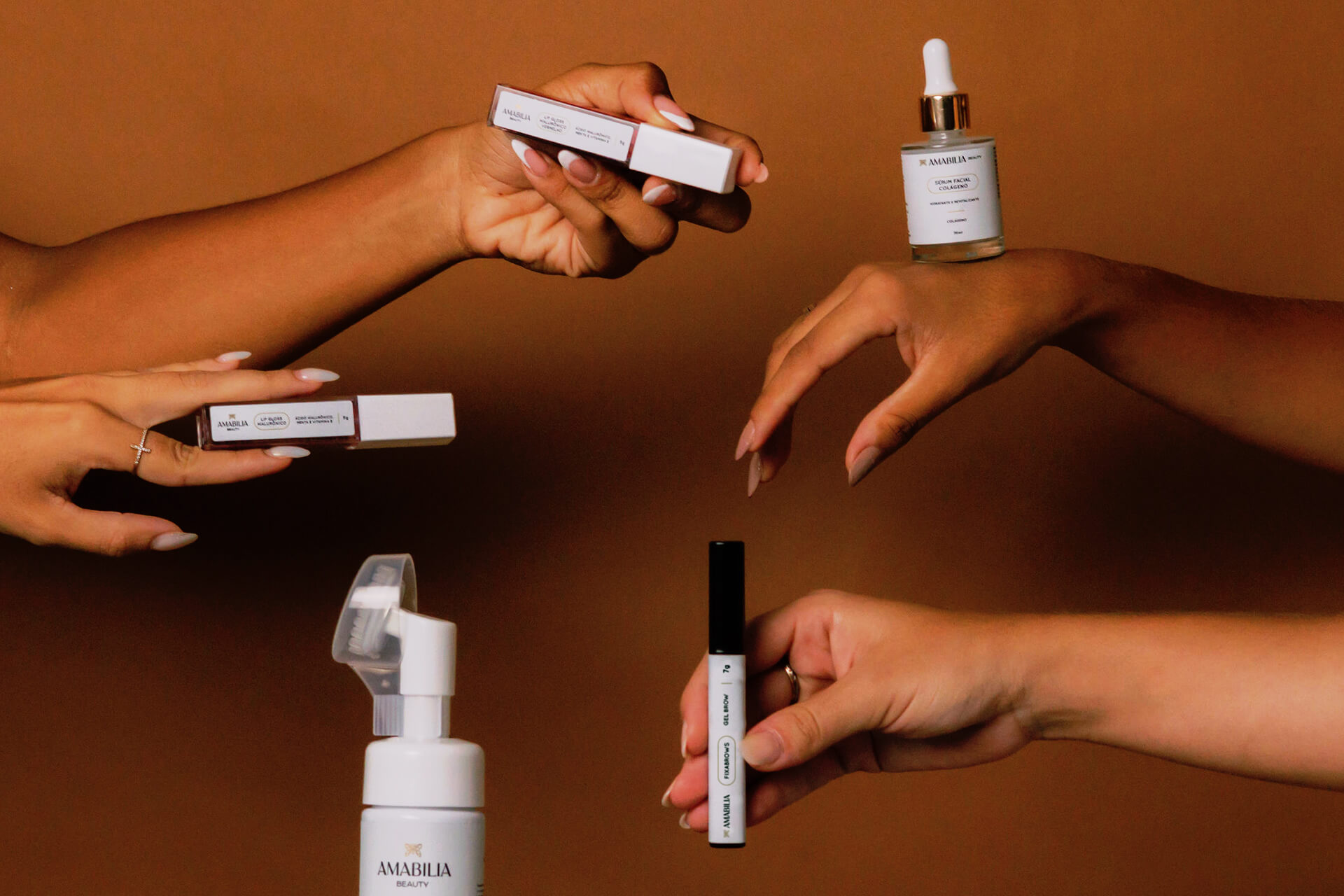 268 Estúdio Design Creates a Unique Sensory Experience Through Amabilia Skin’s Packaging Design