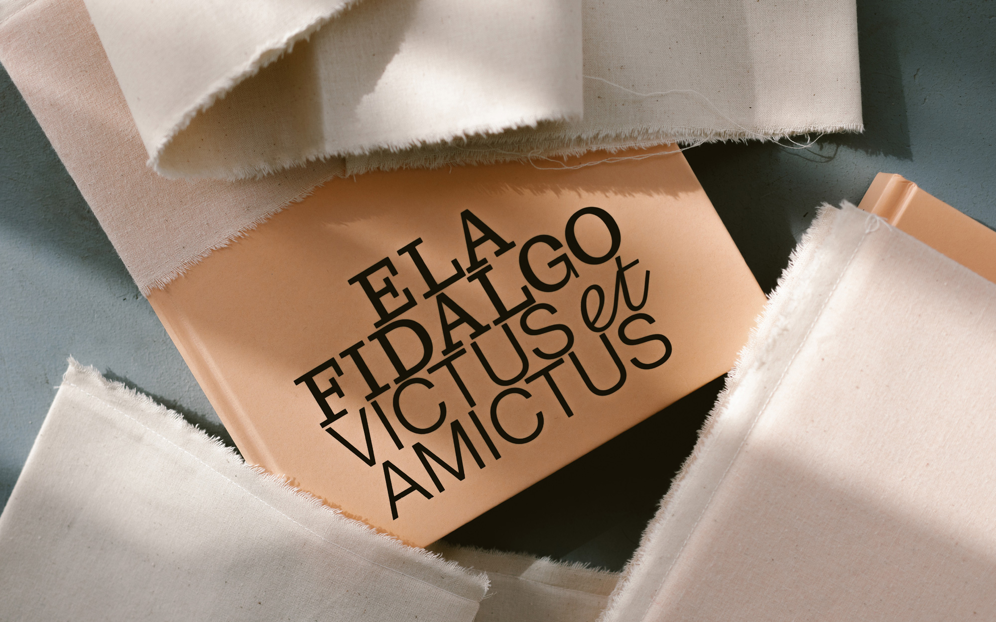Editorial Design for Ela Fidalgo’s Exhibition “Victus et Amictus”