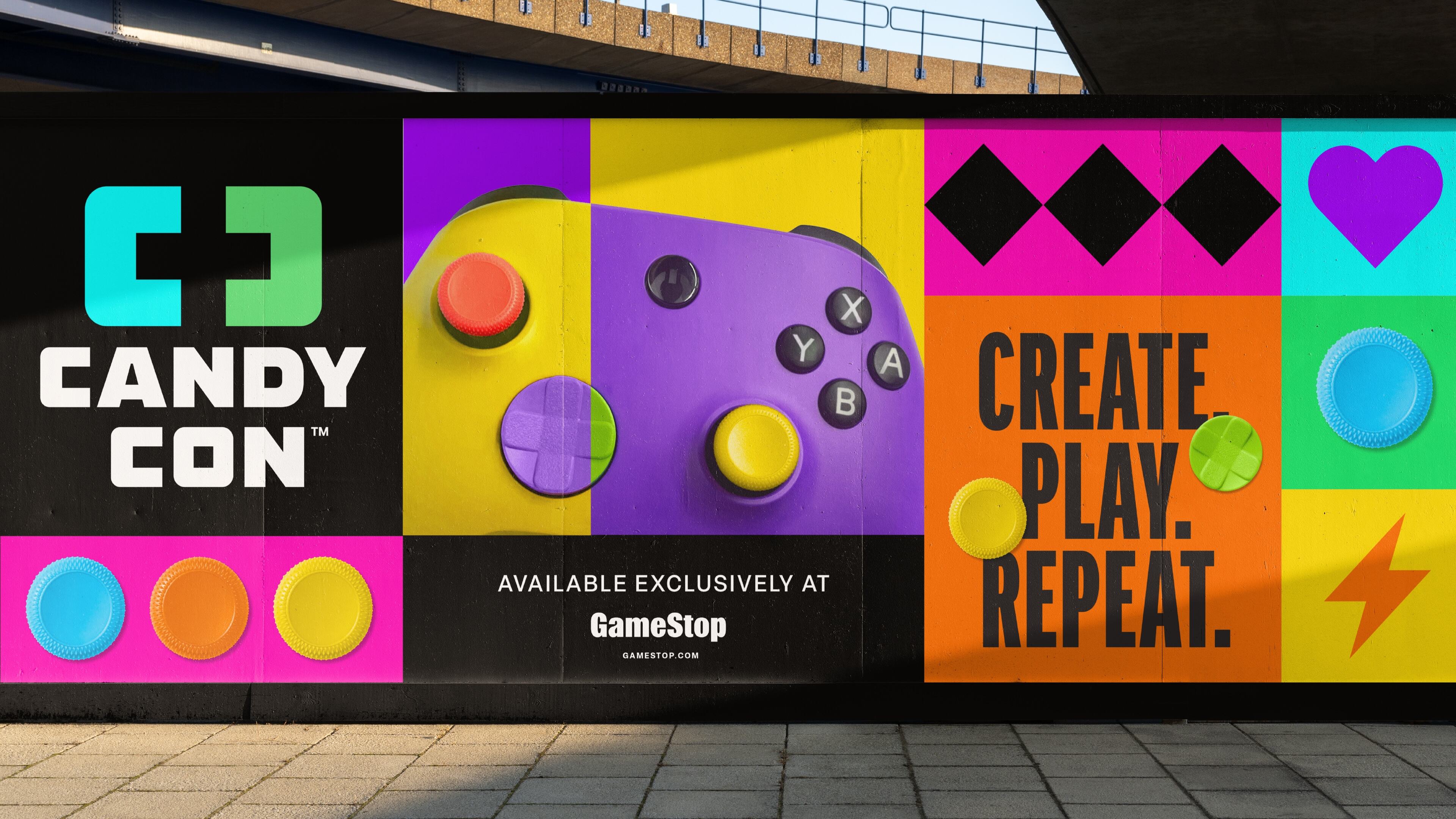 GameStop Shakes up the Gaming Scene with CANDY CON Personalised Controllers