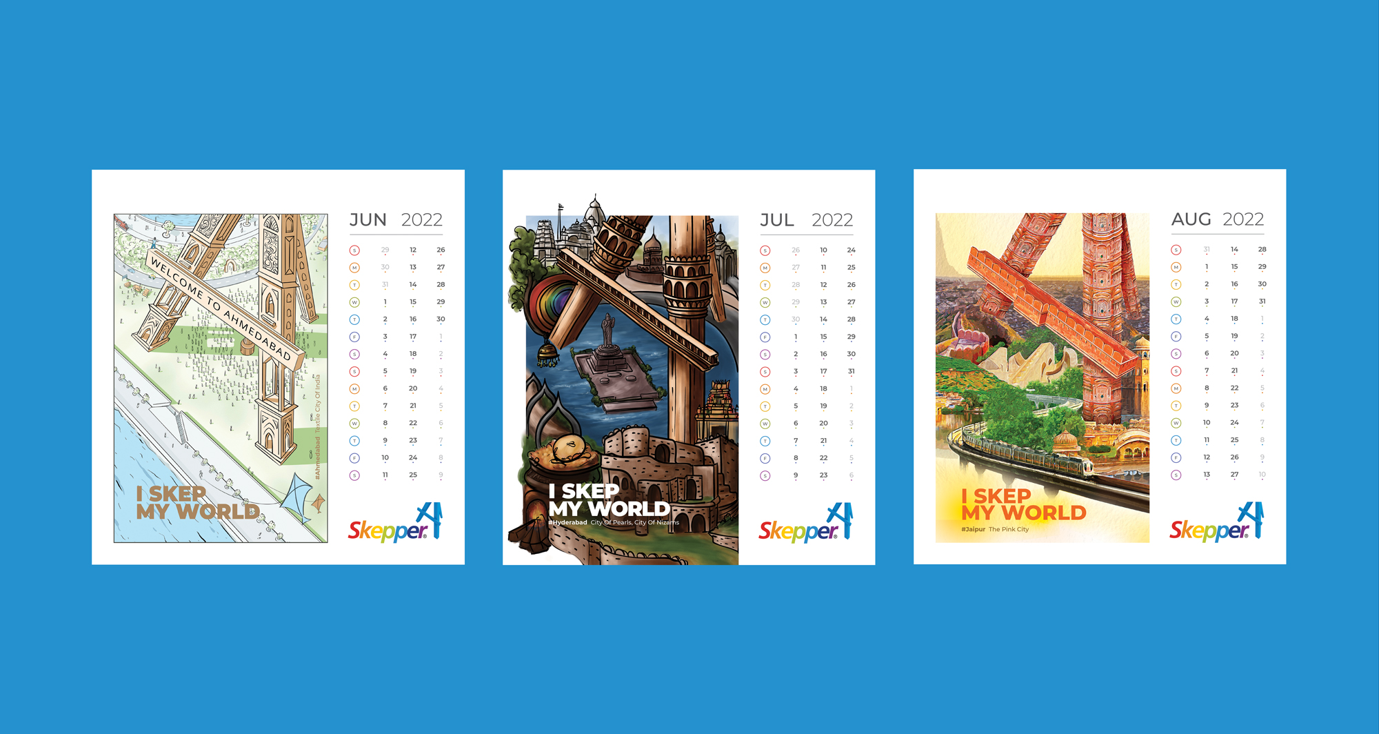 Skepper Creative Agency Crafted a Unique Calendar