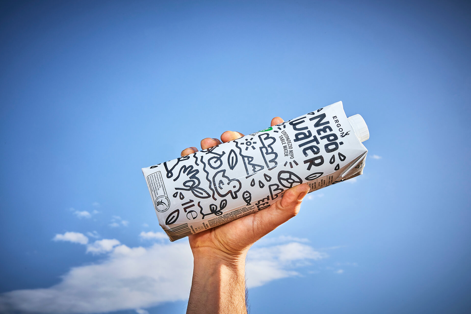 Boo Republic’s Creative Approach to Ergon Foods’ Eco-Friendly Water Packaging Design