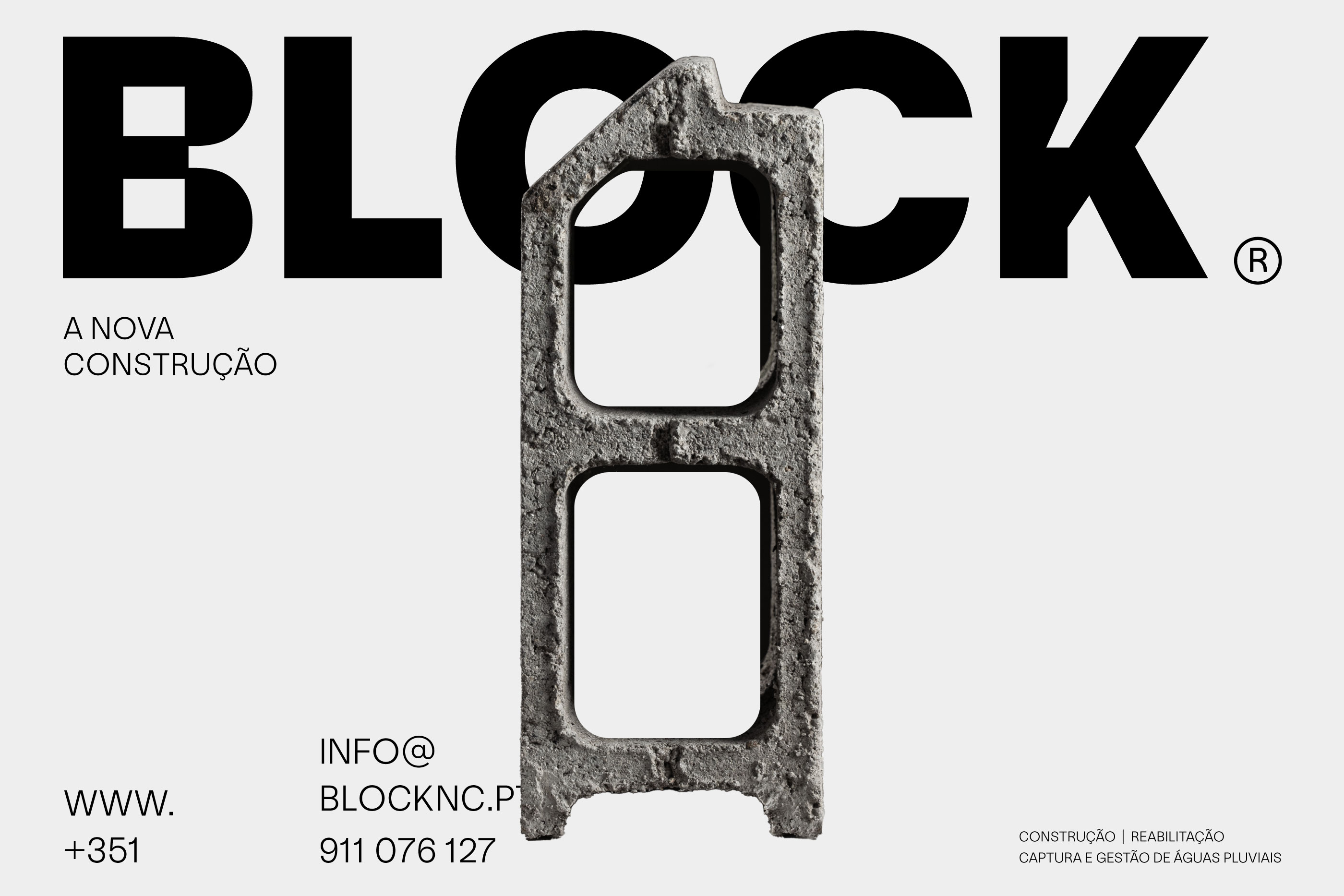 Visual Identity for Block Construction by Bleam Creative